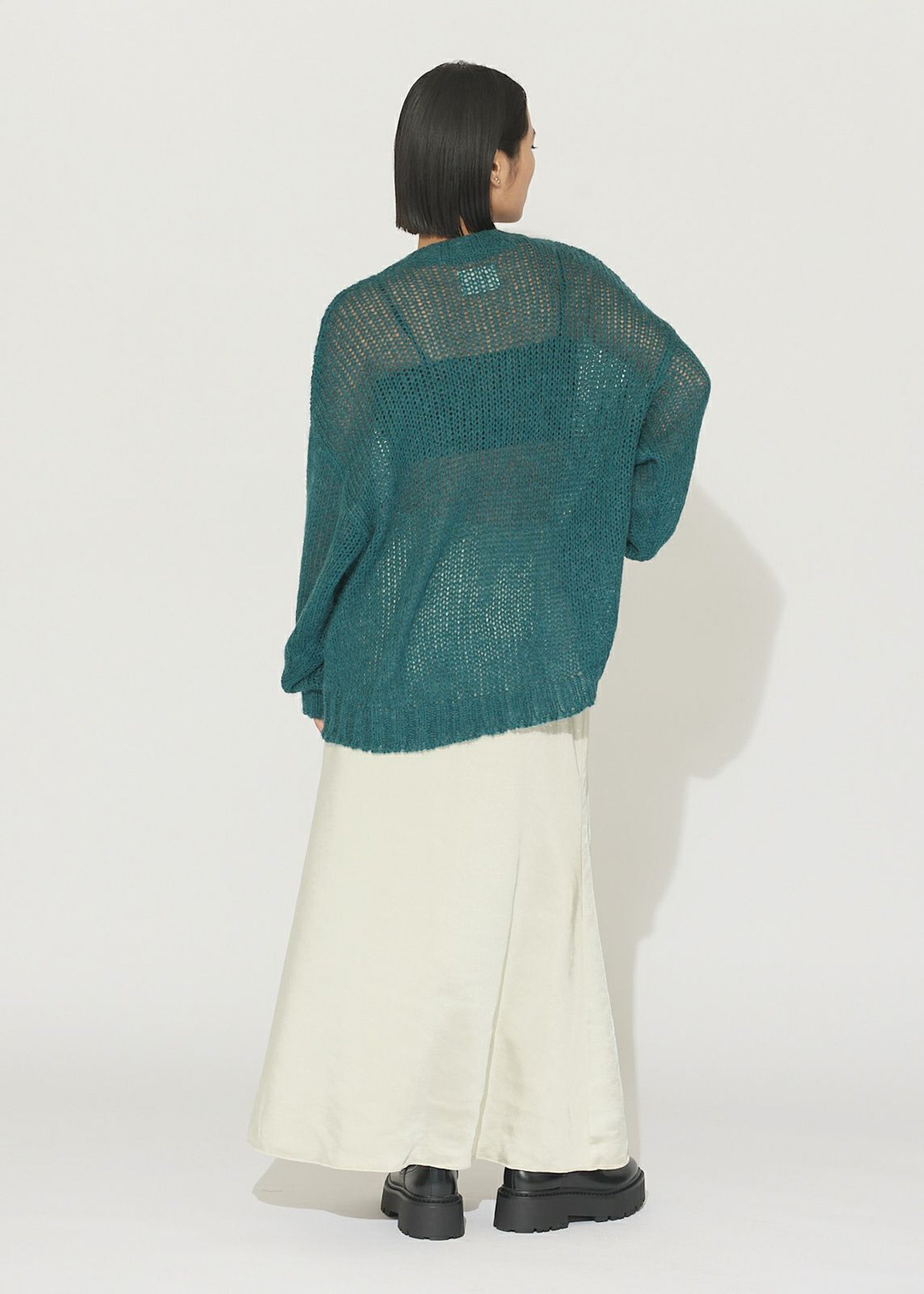 モヘアスキッパープルオーバー