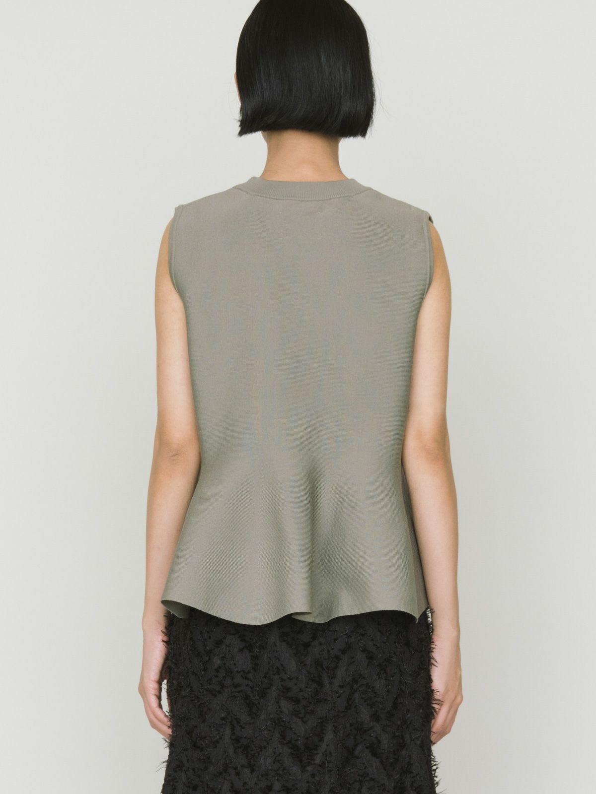 peplum vest