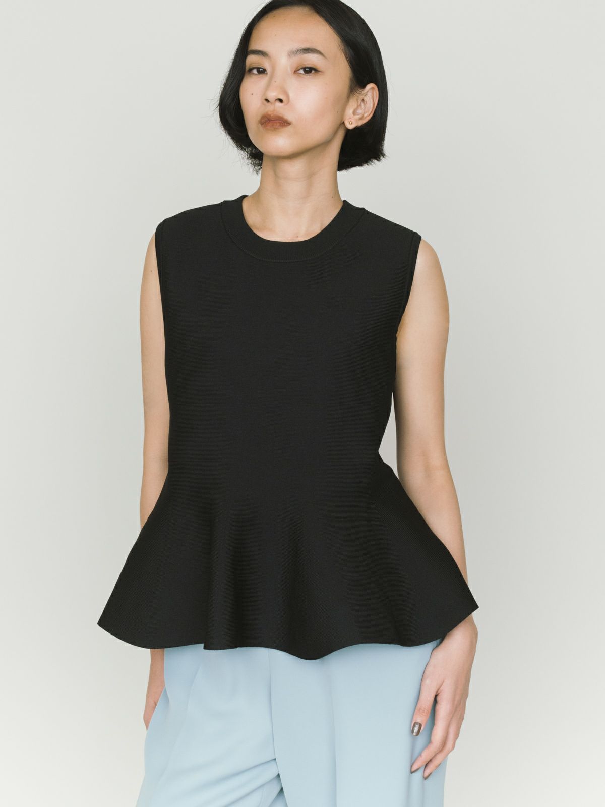 peplum vest