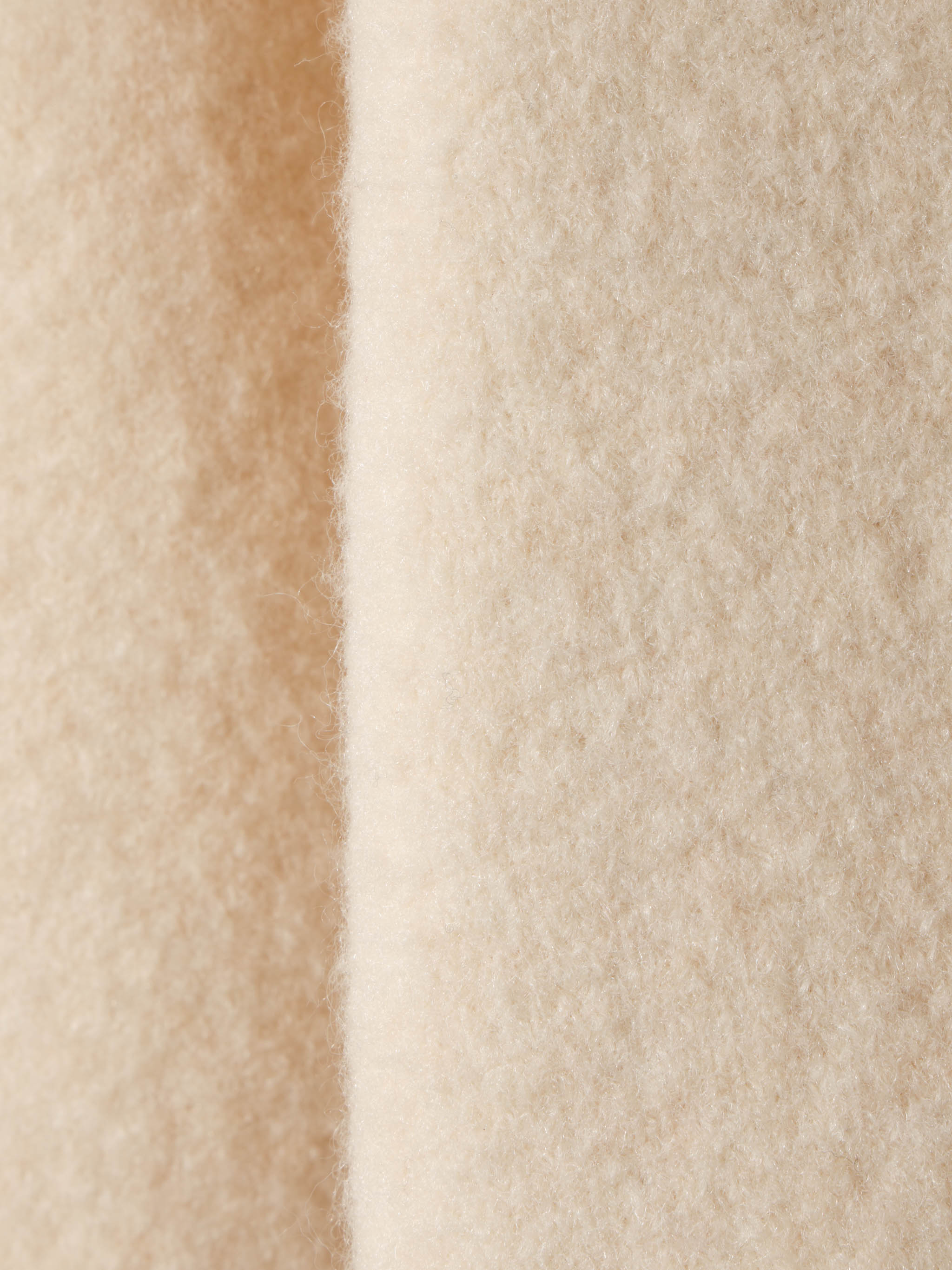 wool curve sleeve pullover