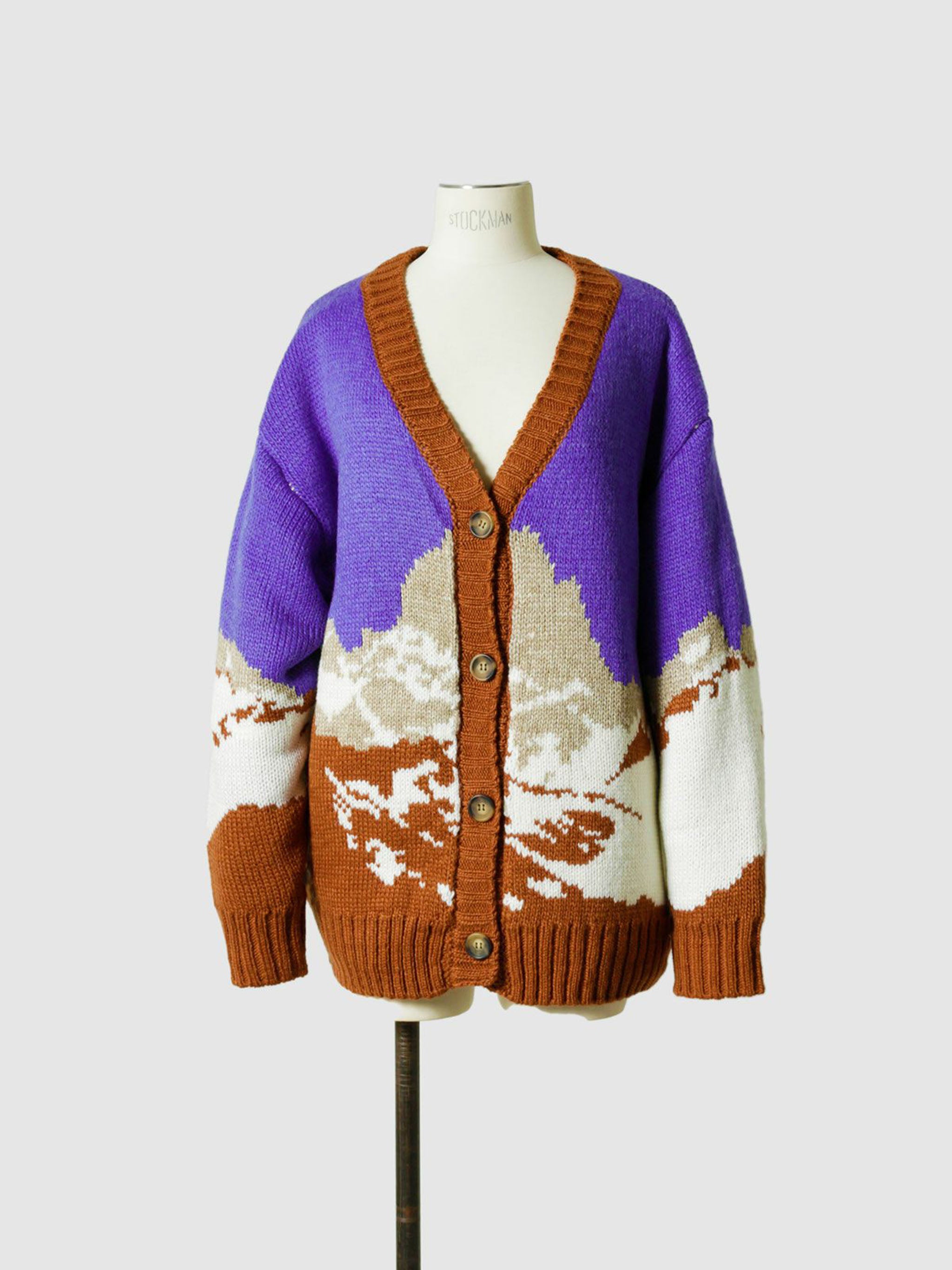 ジャカードカーディガン(4-1038)