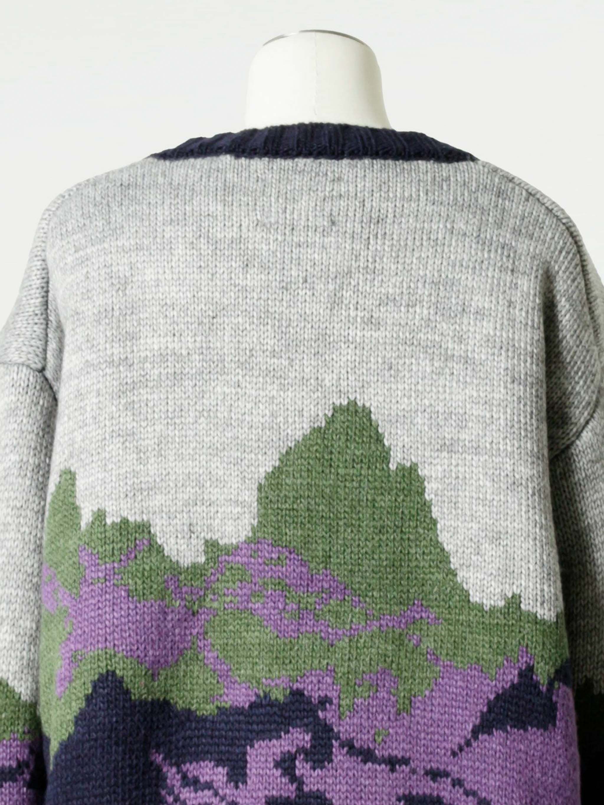 ジャカードカーディガン(4-1038)