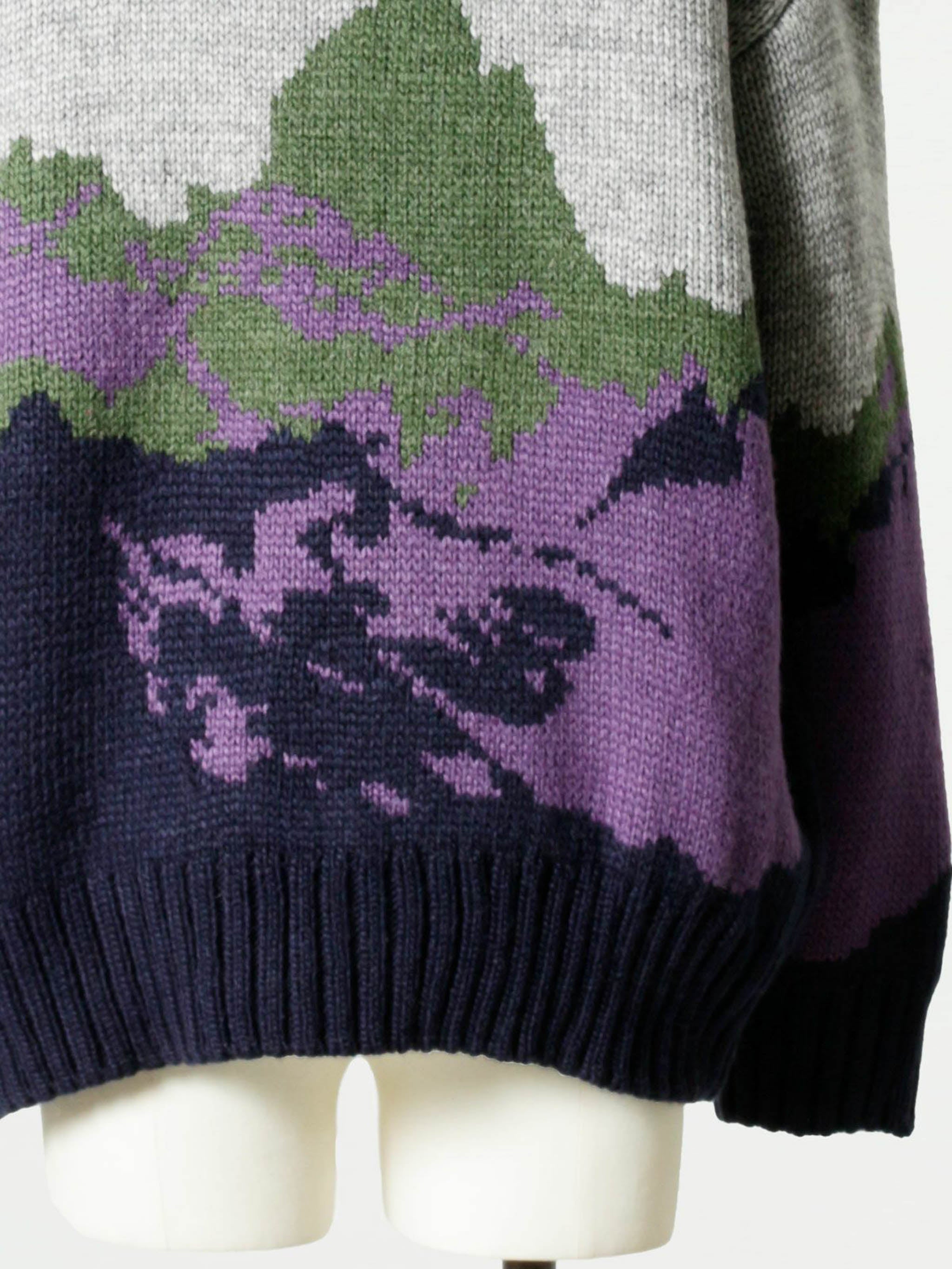 ジャカードカーディガン(4-1038)