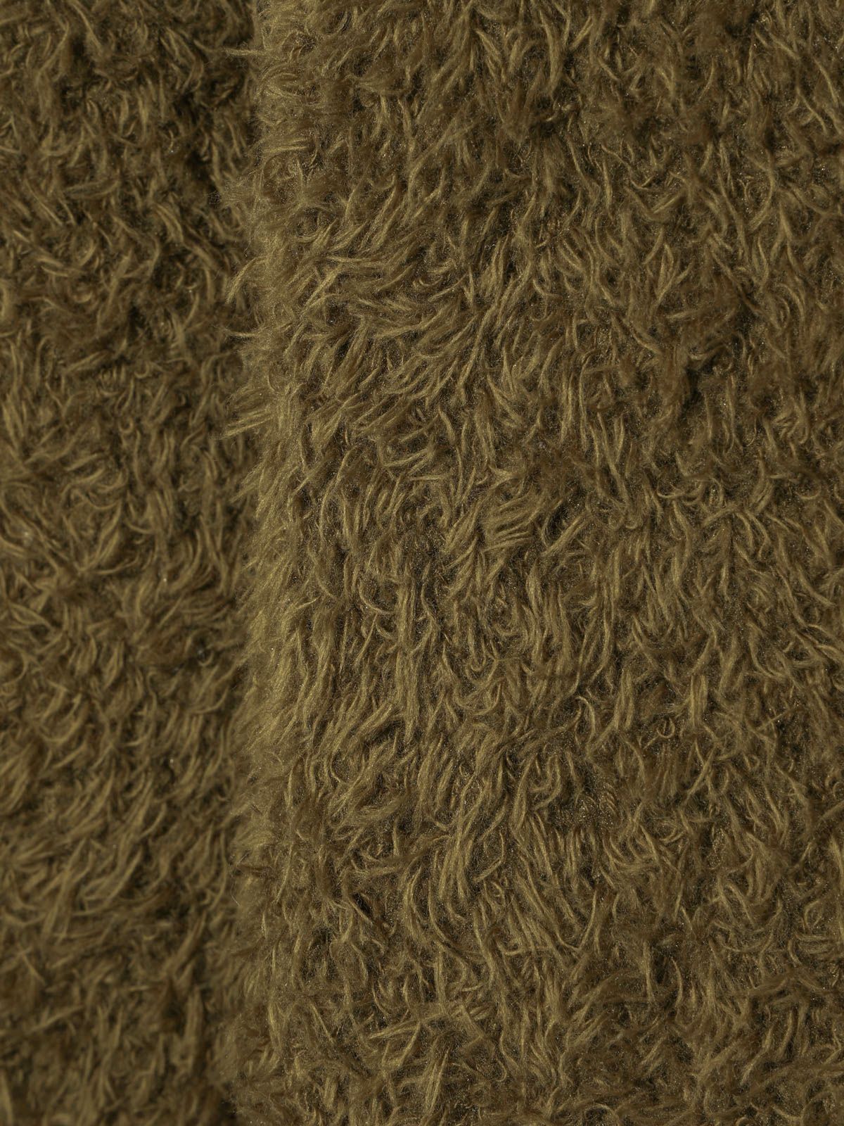 feather yarn skirtipper pullover