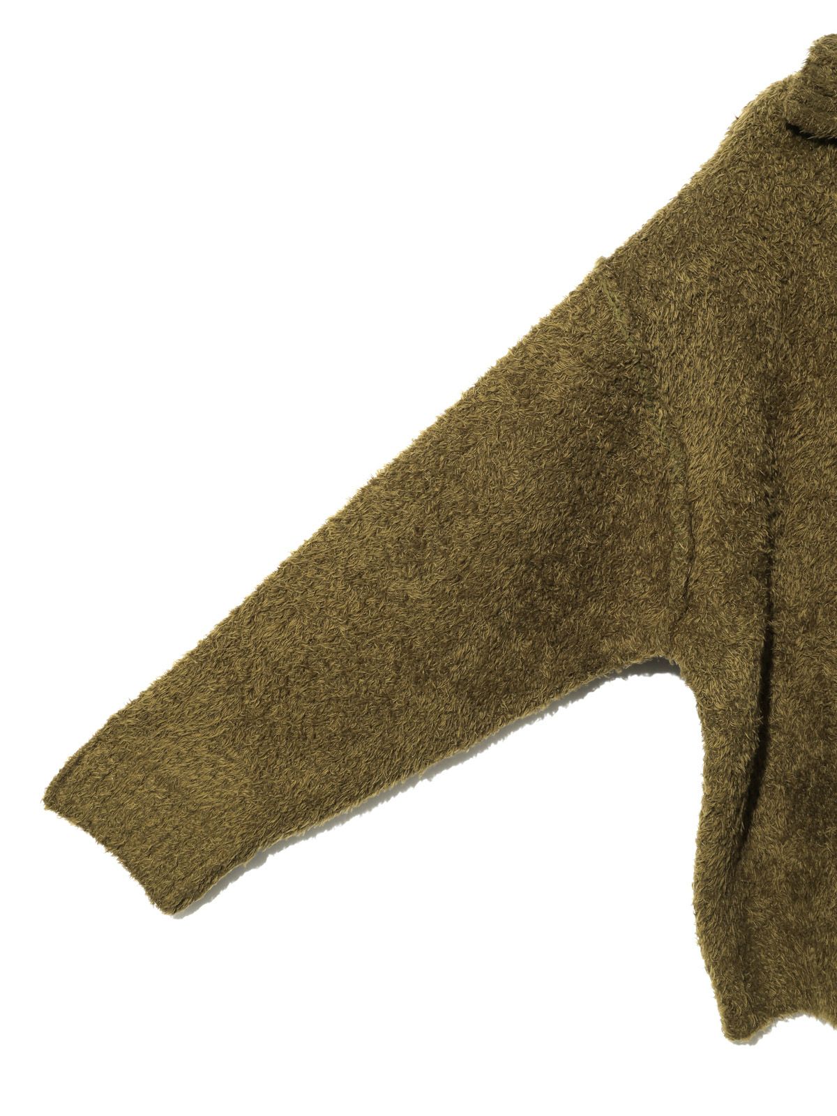 feather yarn skirtipper pullover