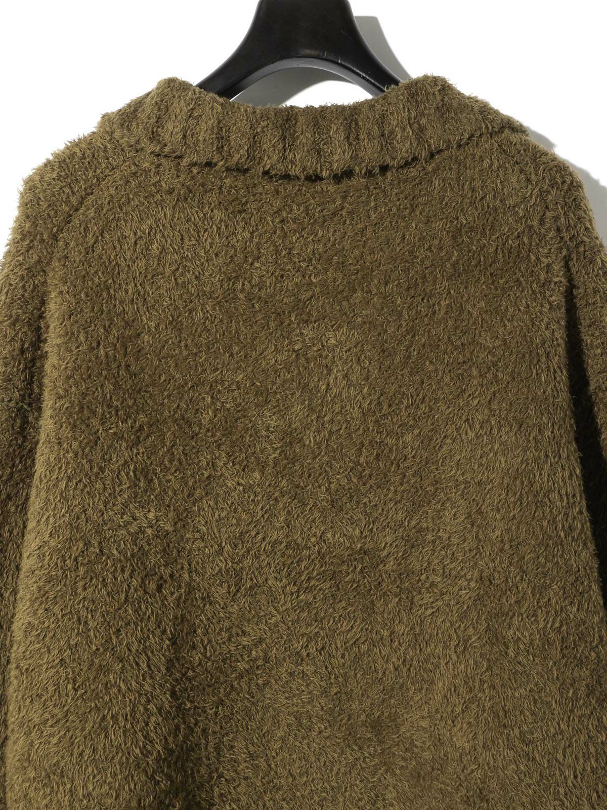 feather yarn skirtipper pullover