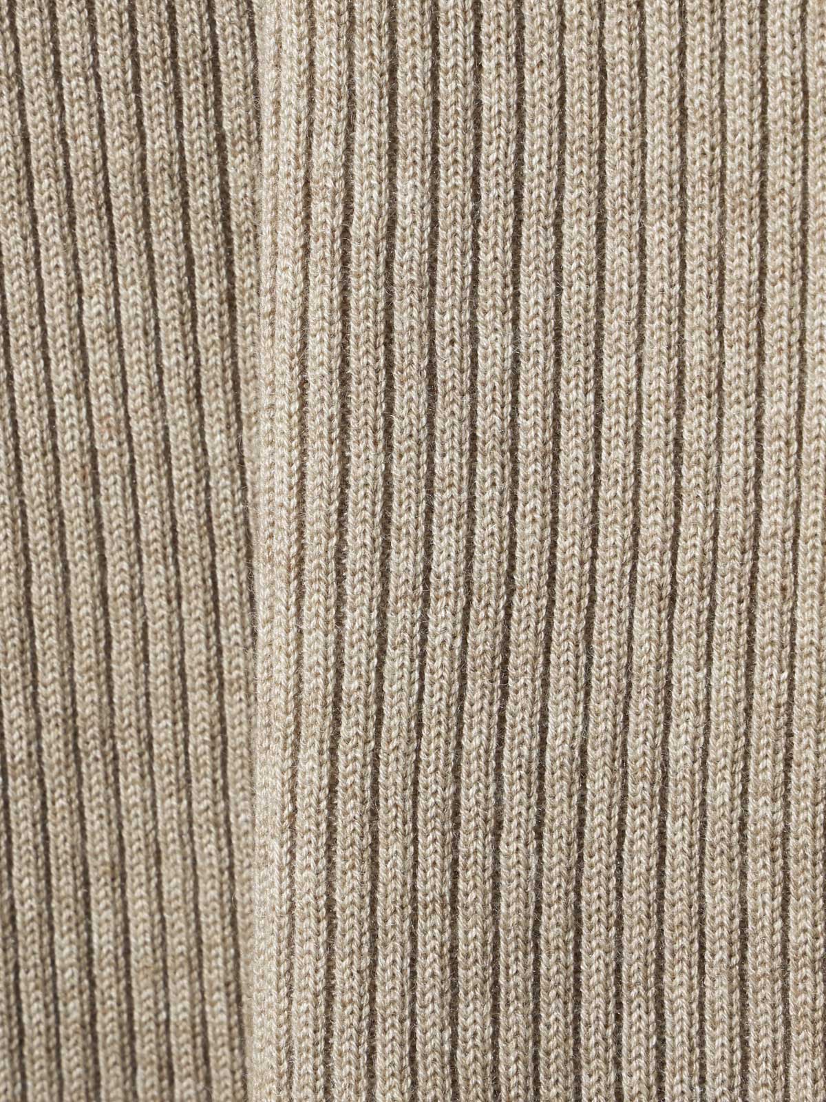 rib pintucked pullover