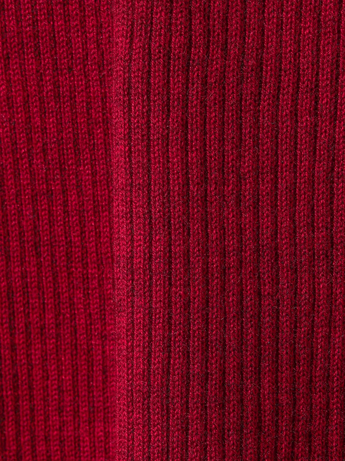 rib pintucked pullover