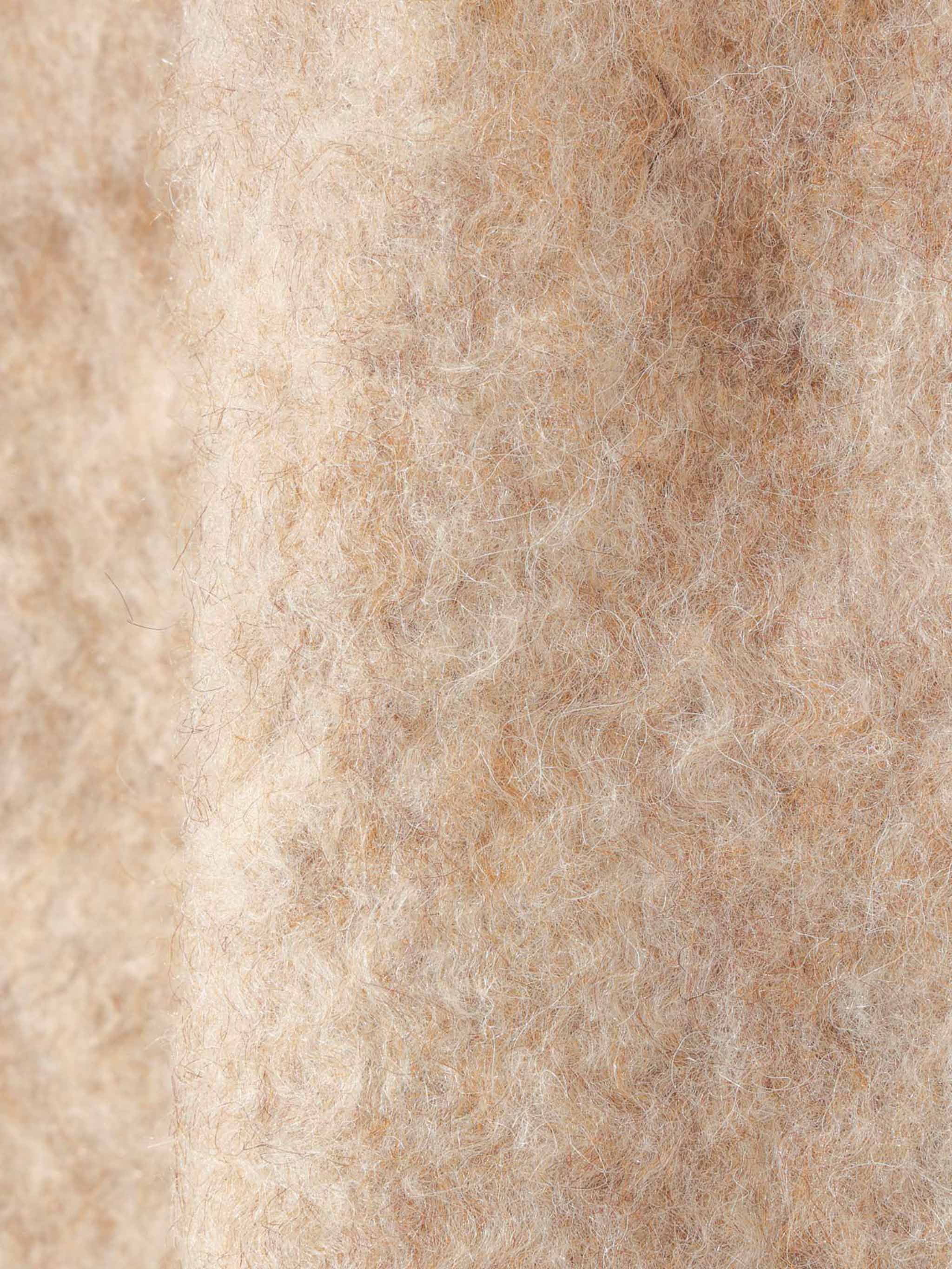 起毛ニットVネックベスト