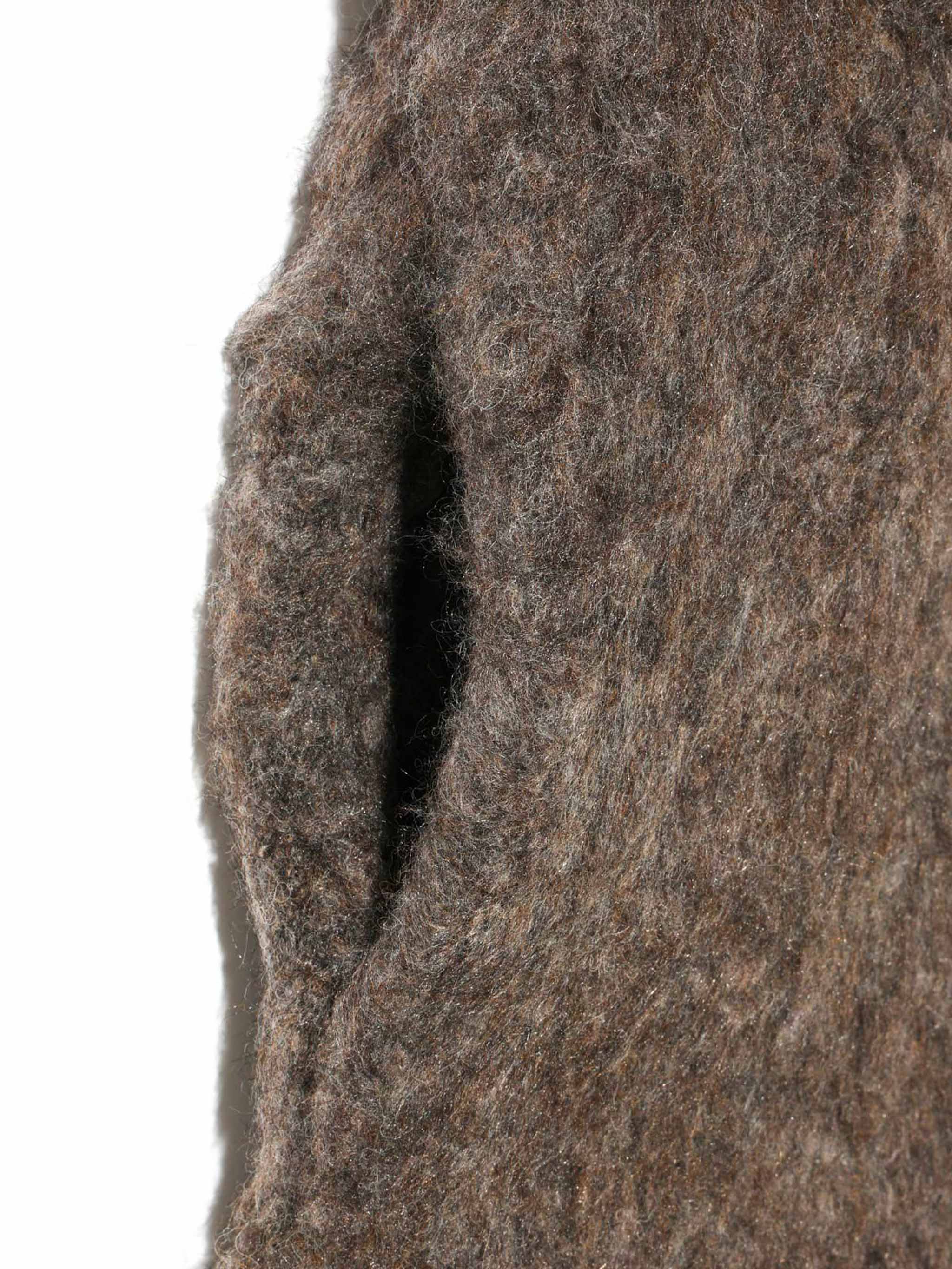 起毛ニットVネックベスト