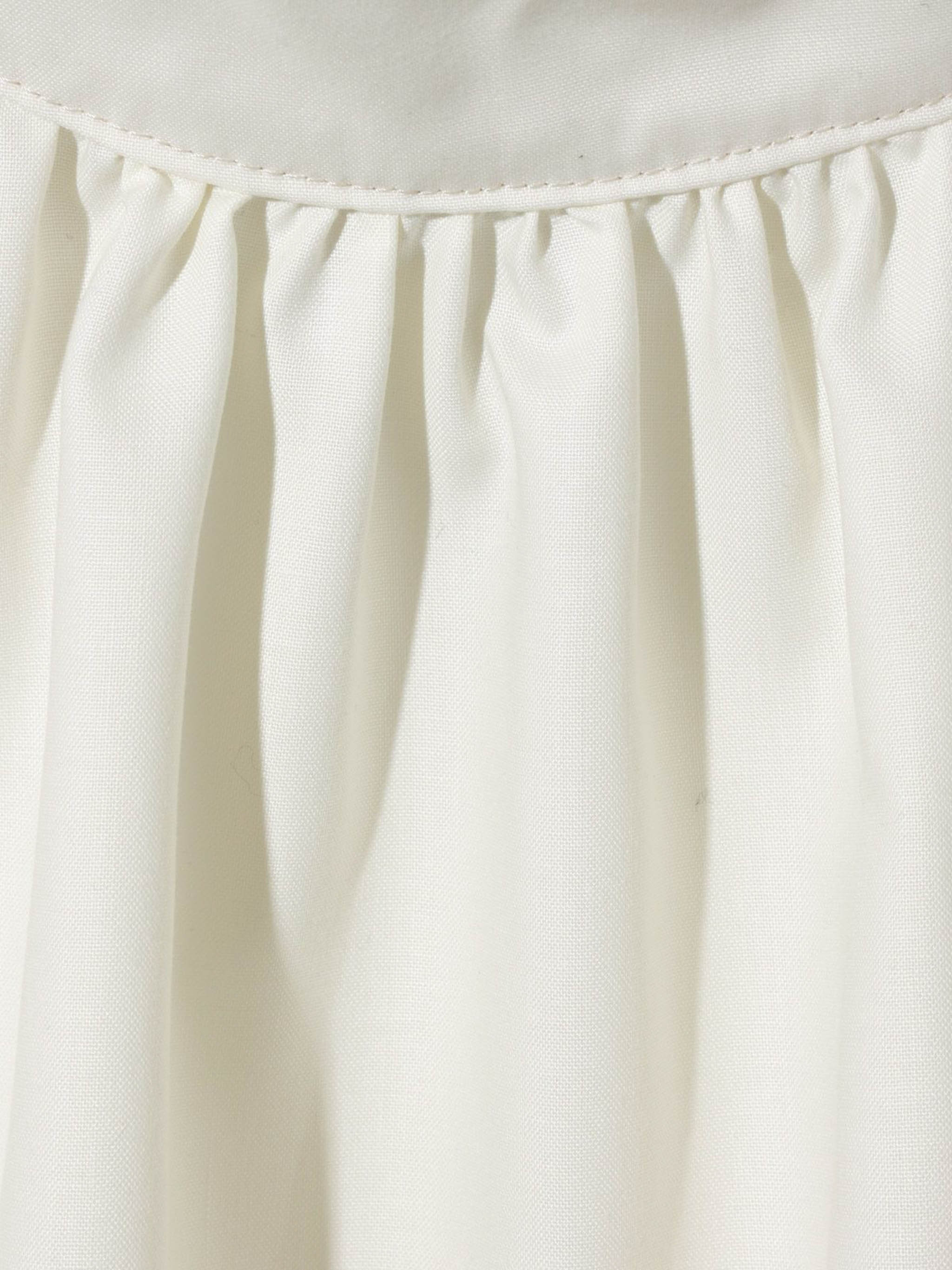 ハイネックギャザーブラウス