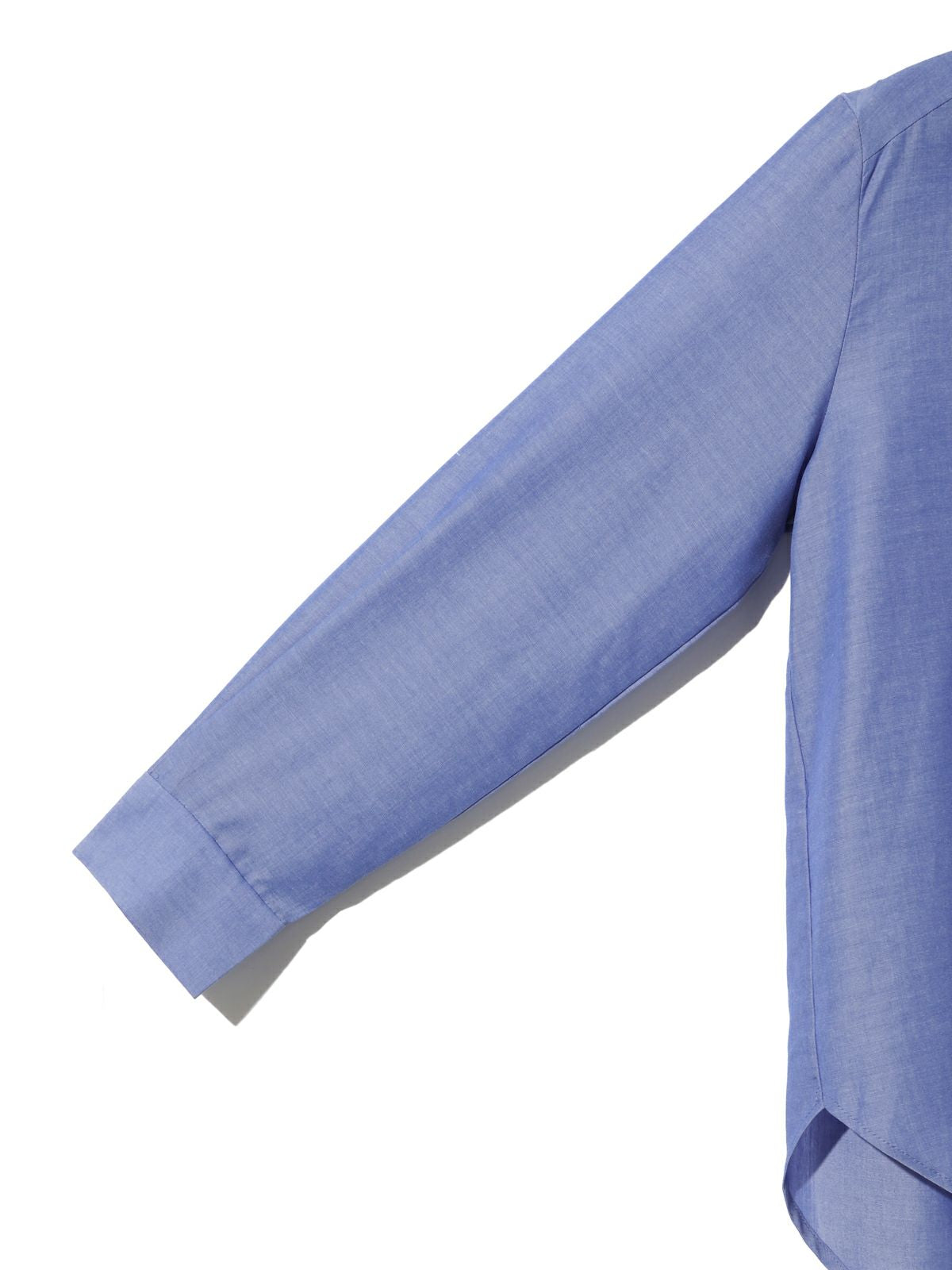 regular collar shirt with tie