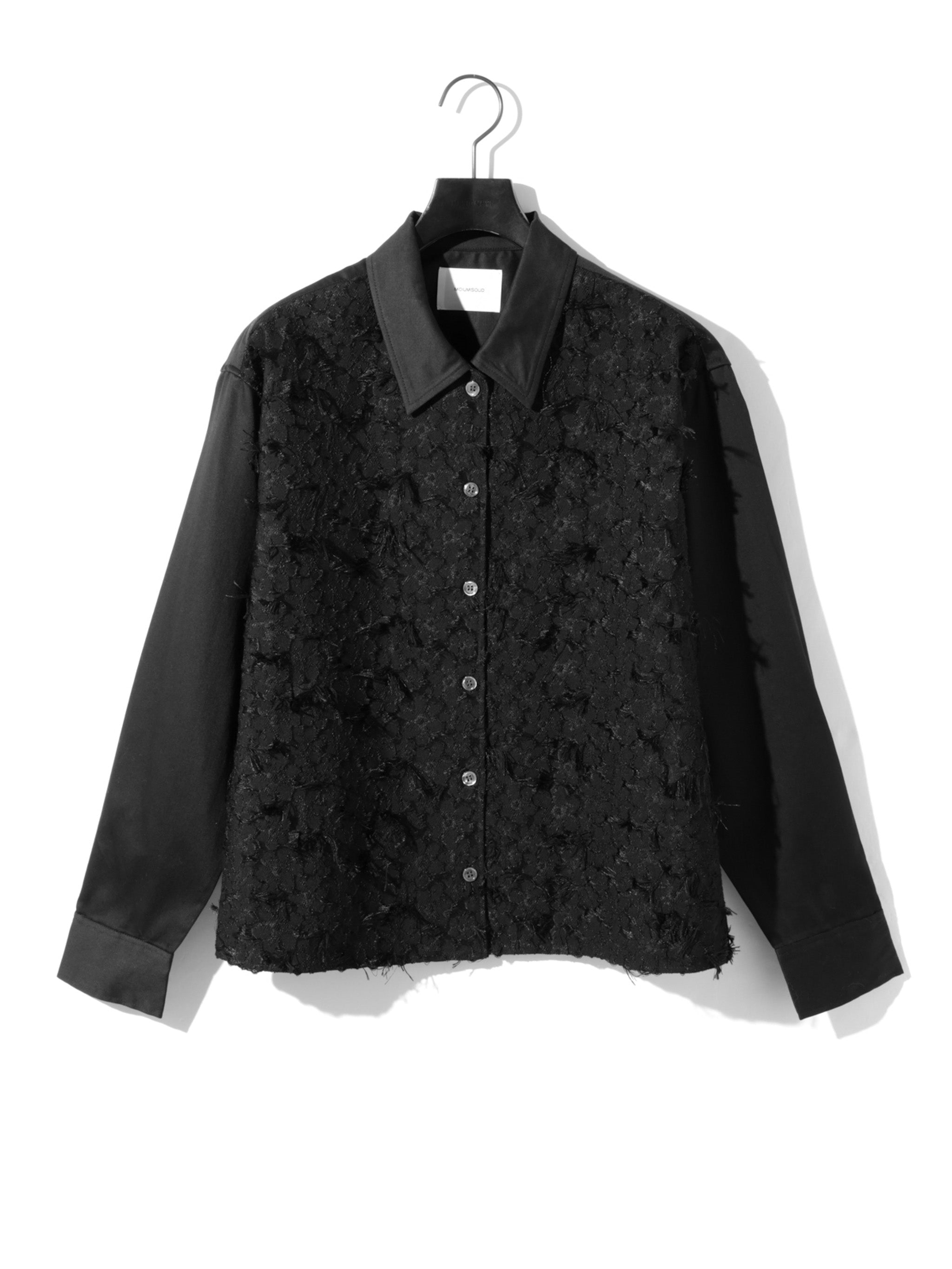 front jacquard shirt