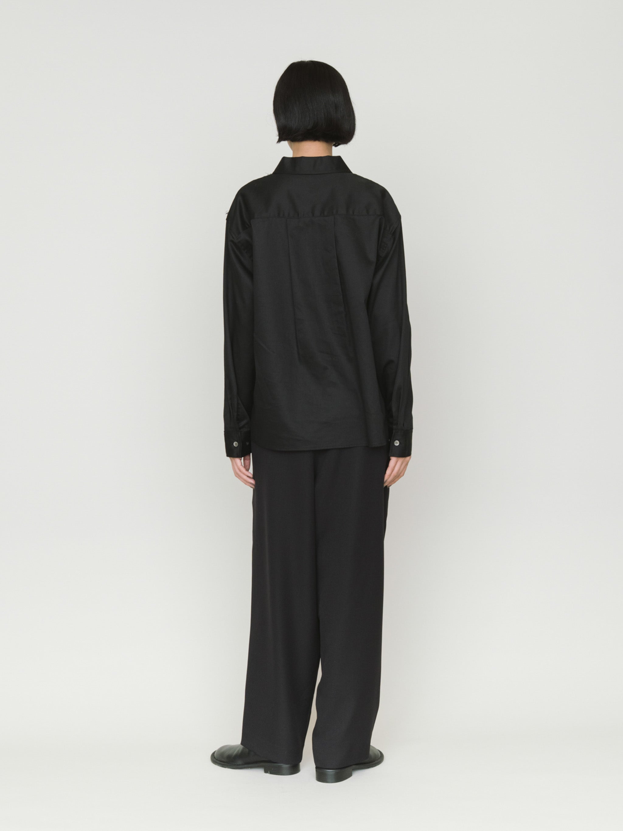 front jacquard shirt