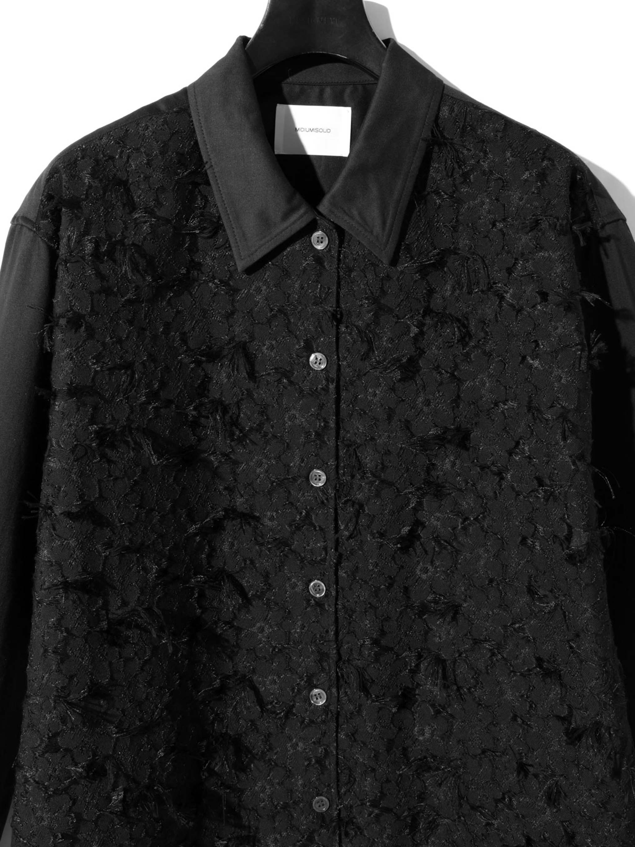 front jacquard shirt