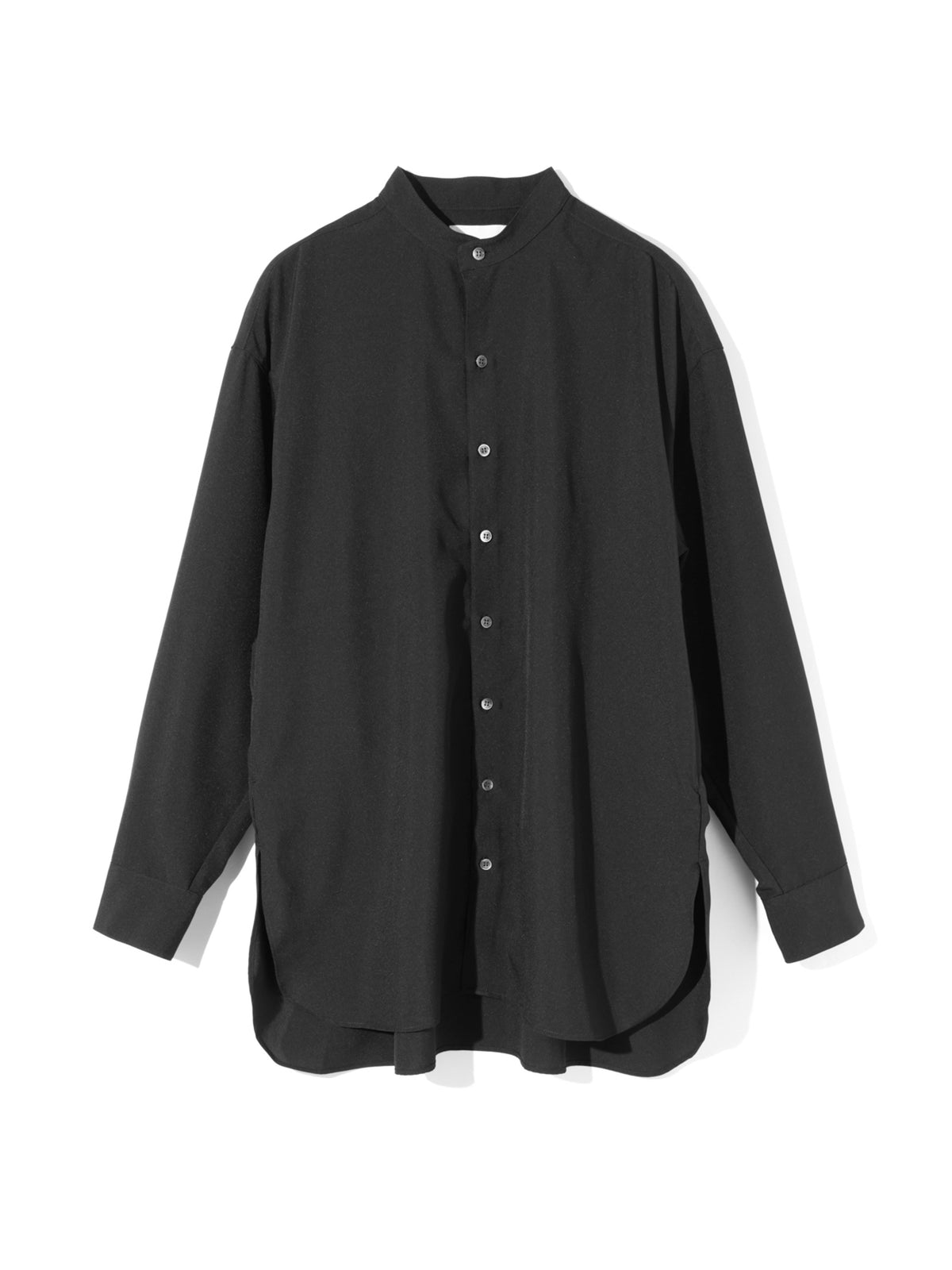 band collar long shirt 3-1076
