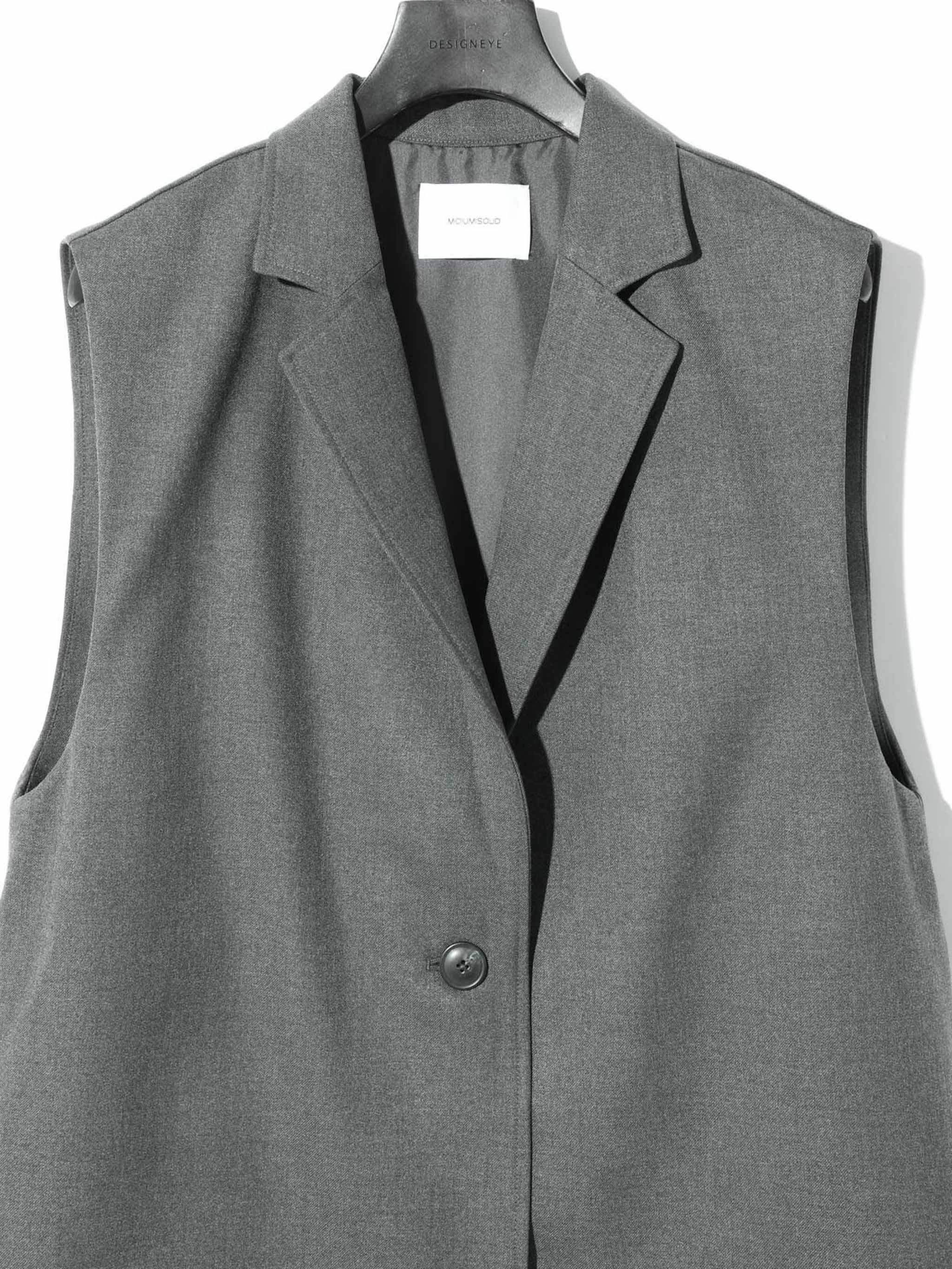 レイヤードロングジレ