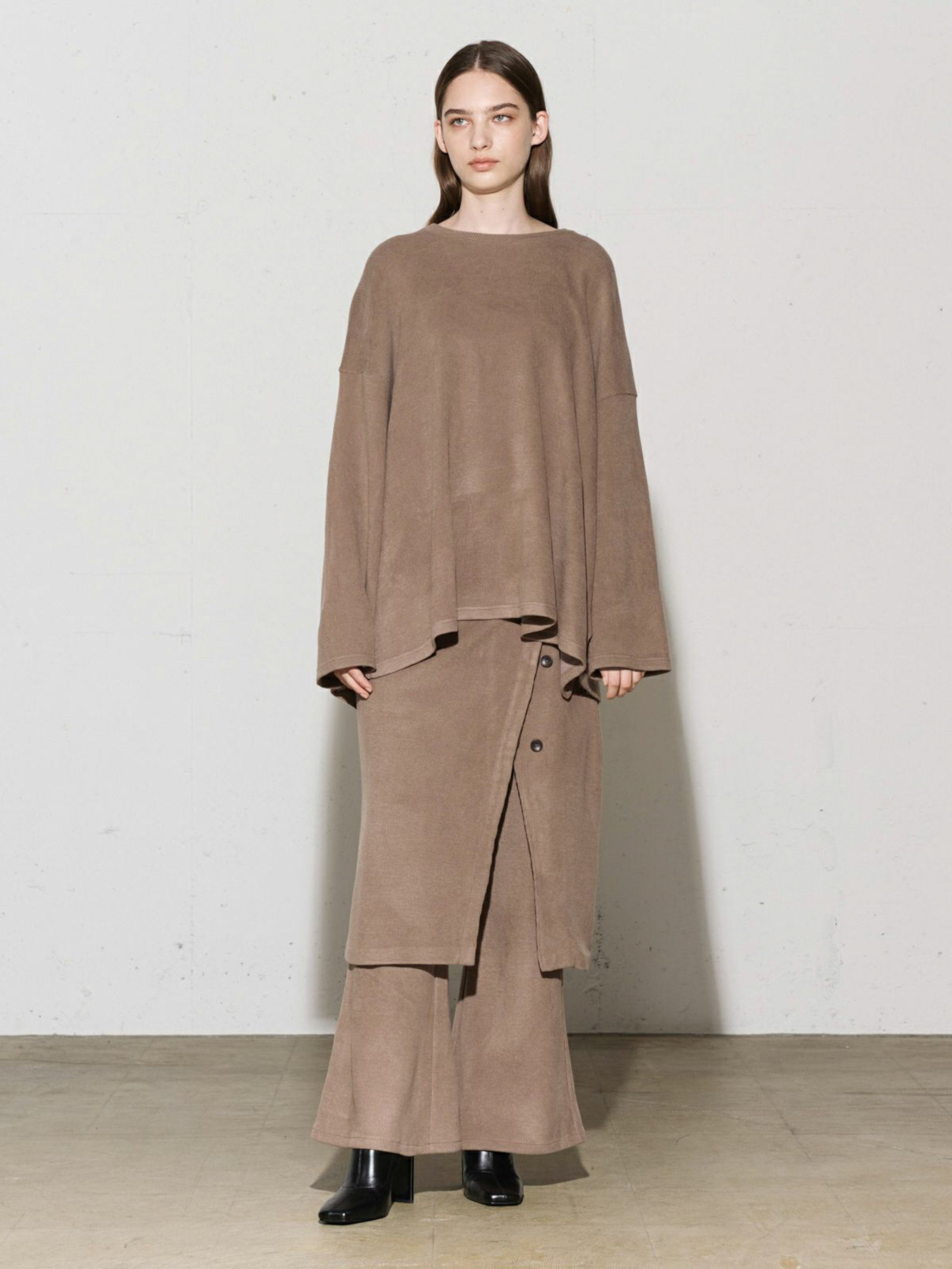 リブタイトスカート