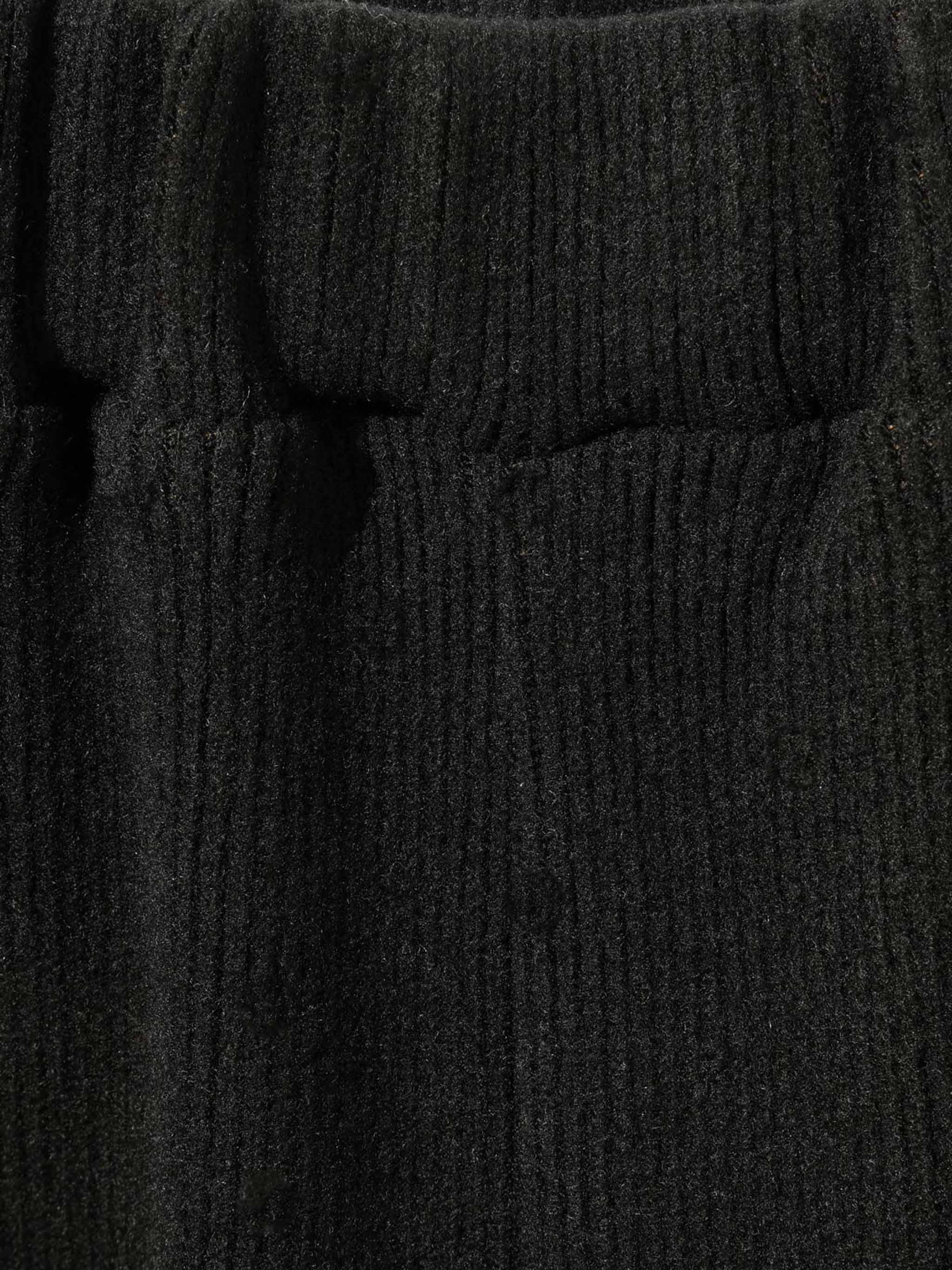 リブフレアパンツ