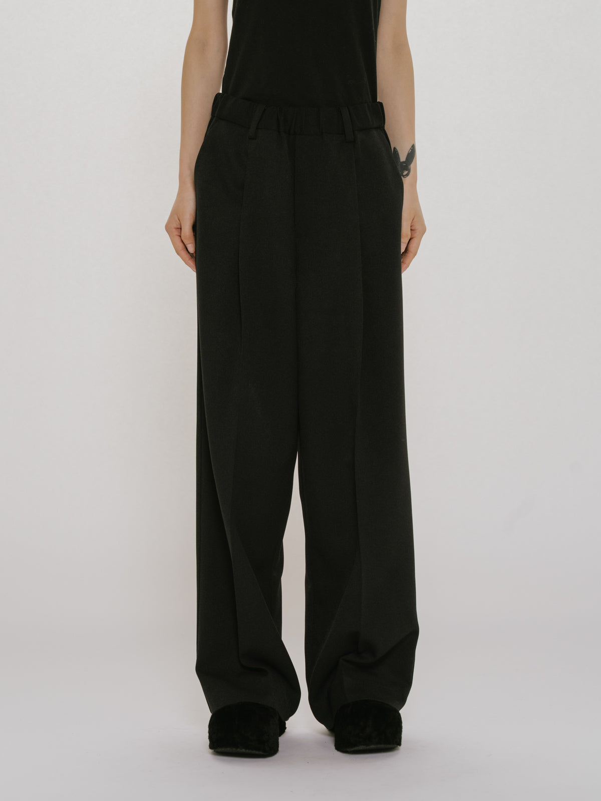 straight easy pants