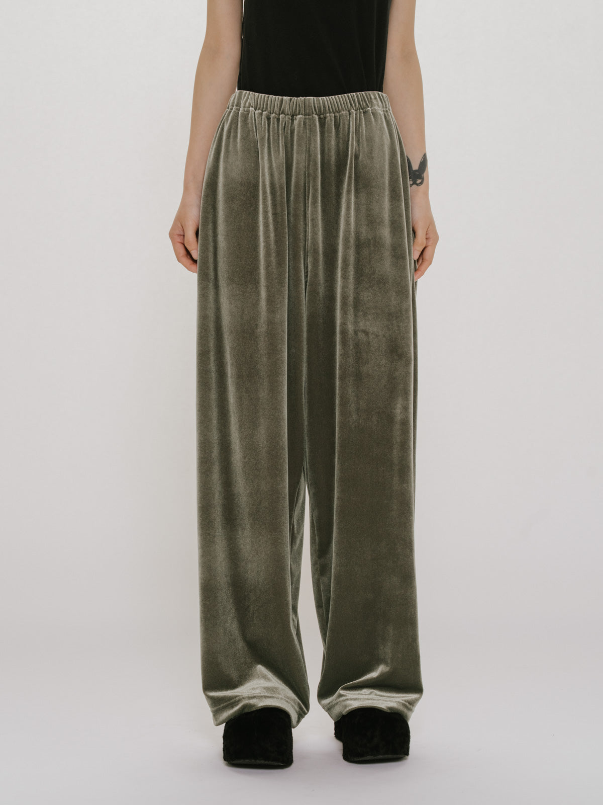 relax velour pants