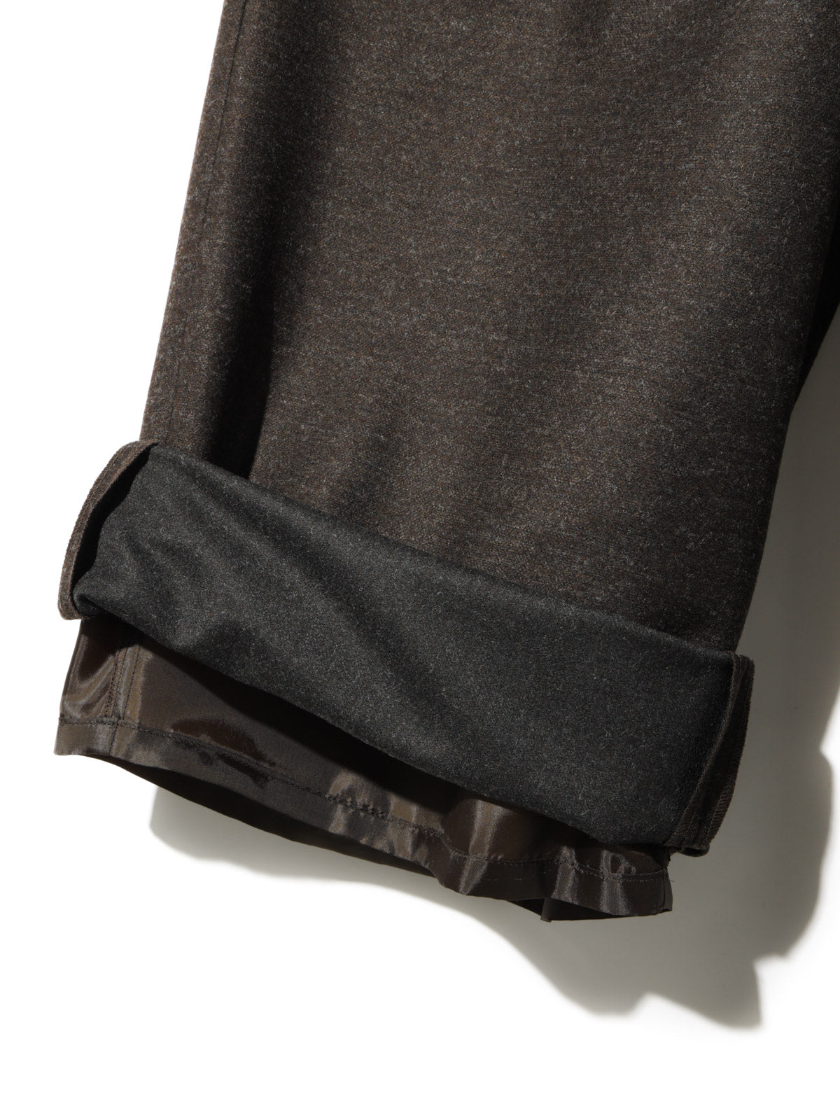 wool blend wide easy pants