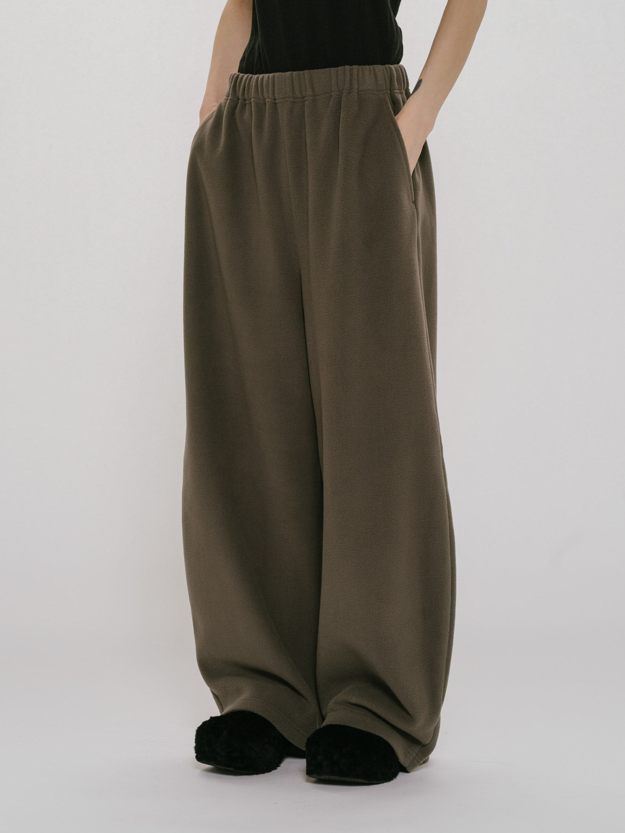 fleece easy pants