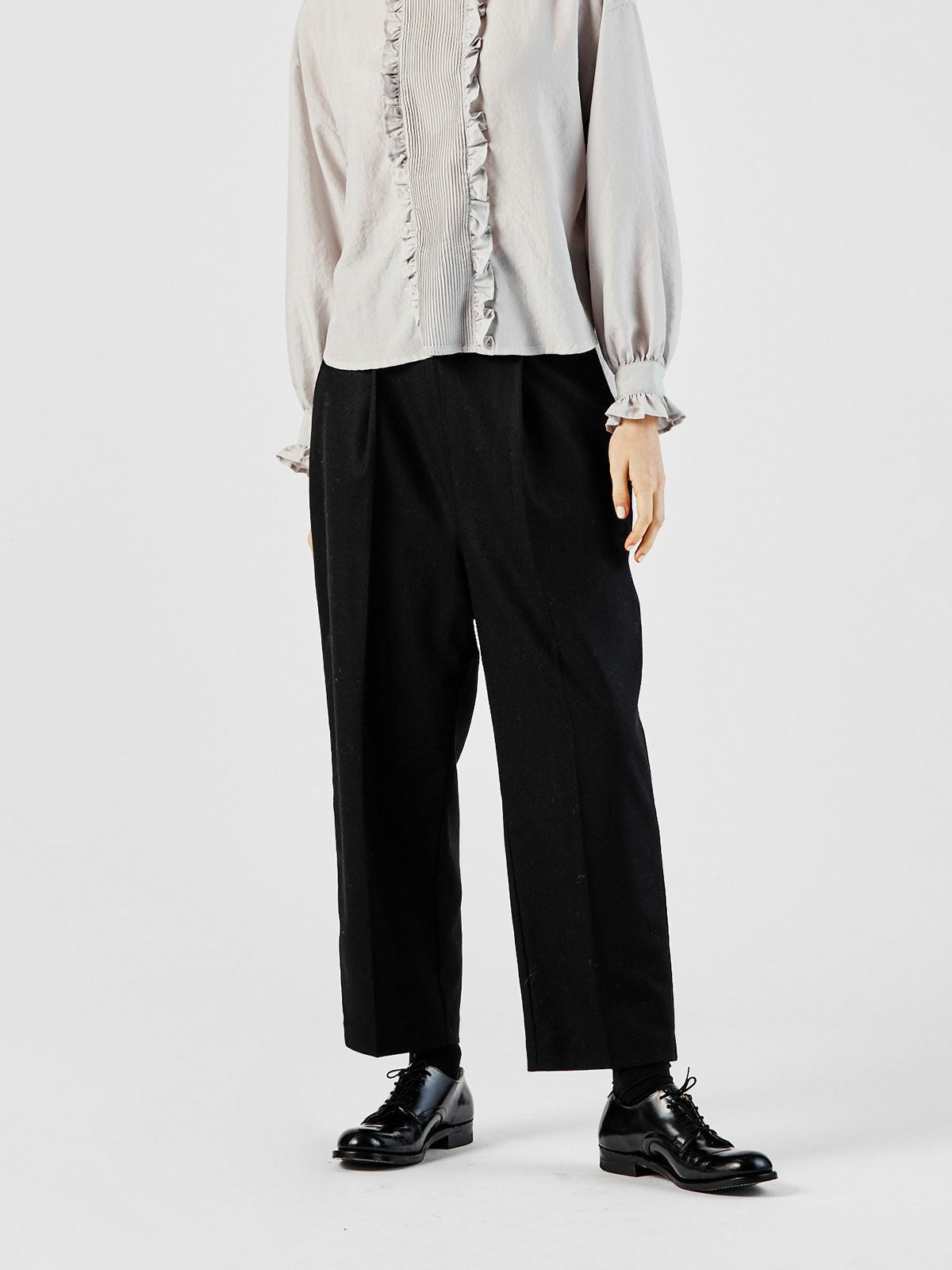 ハイウエストコクーンパンツ(3-1666)