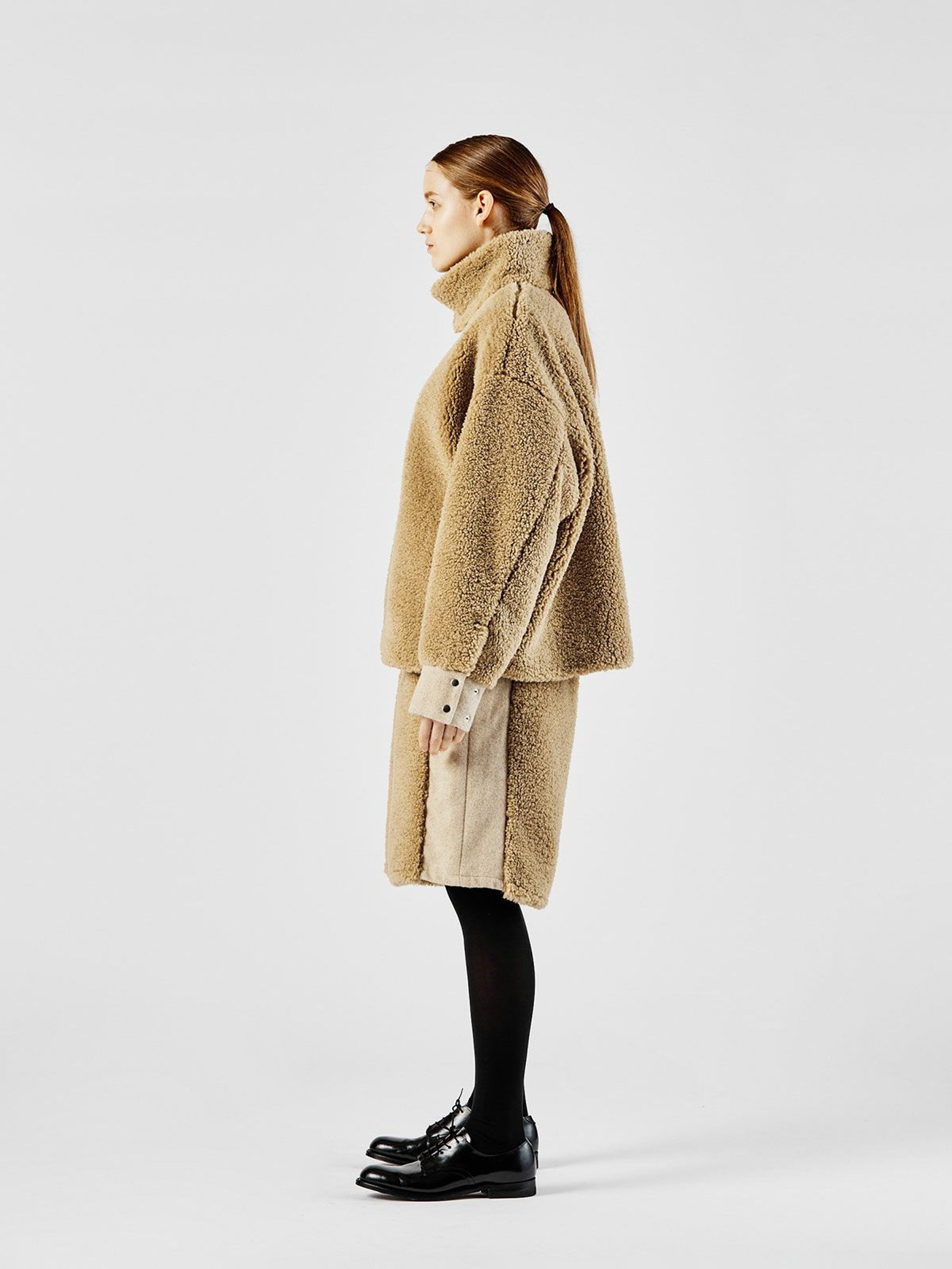 ECOファーイージーショートパンツ(3-1353)