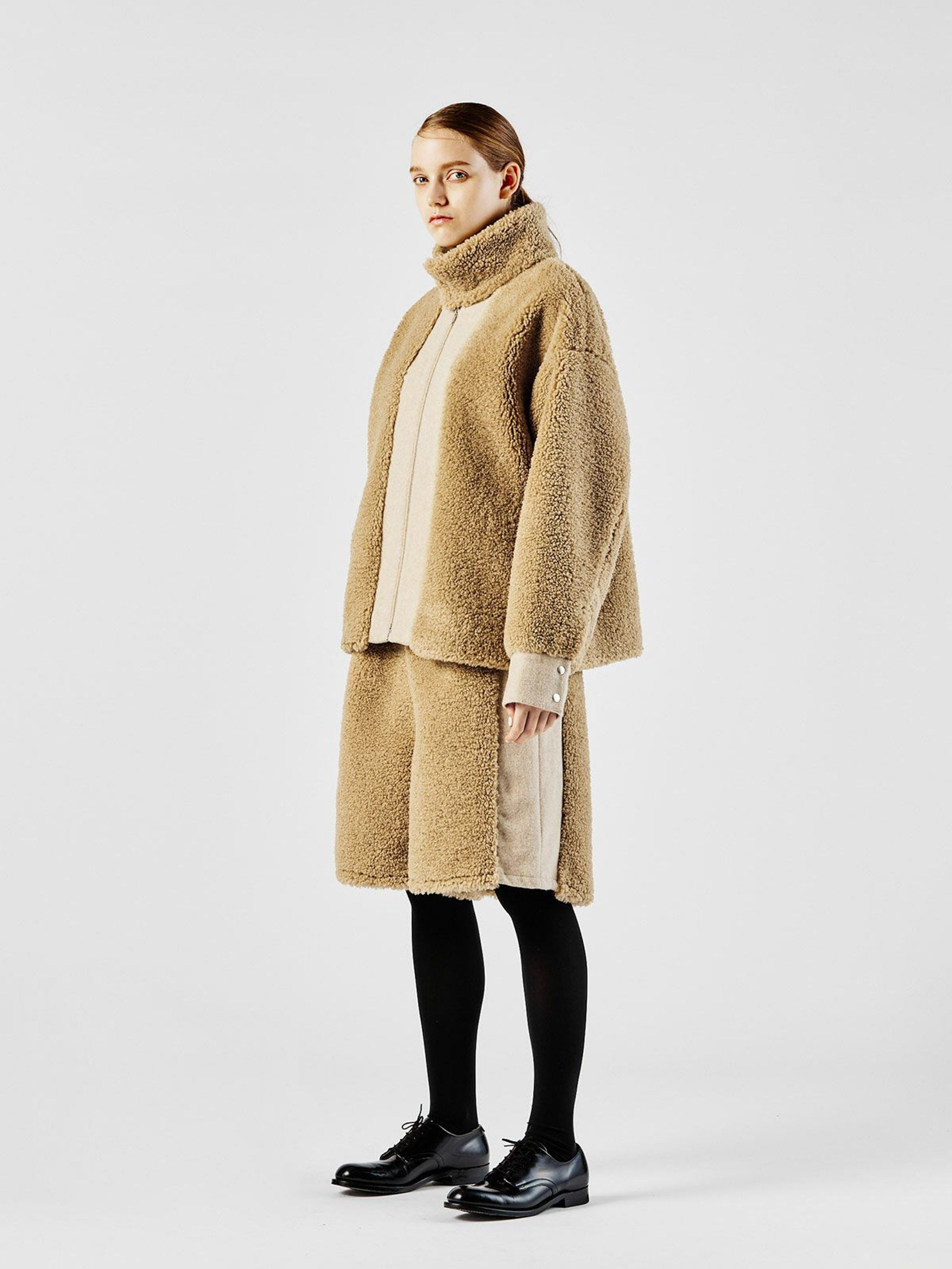 ECOファーイージーショートパンツ(3-1353)