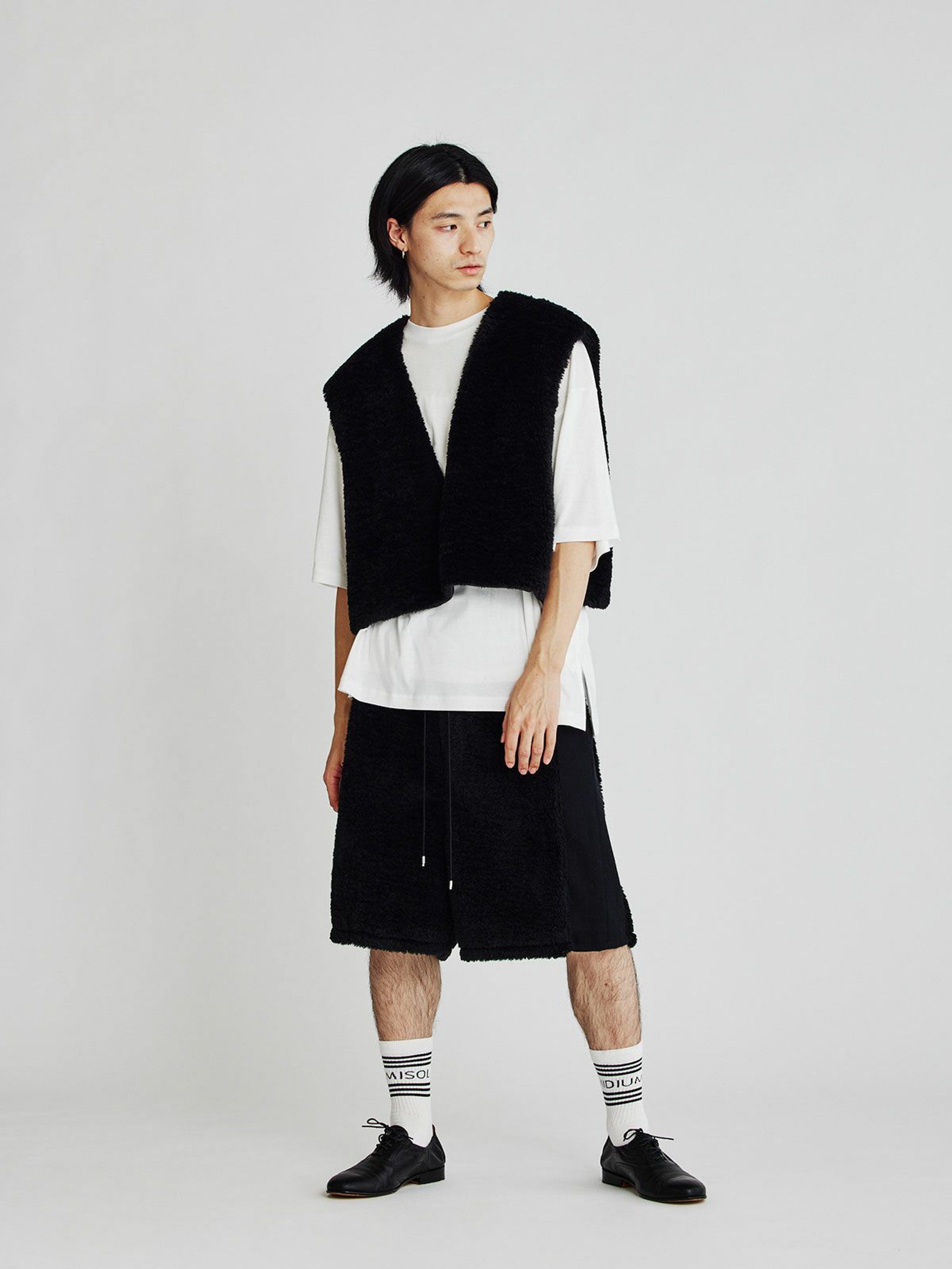 ECOファーイージーショートパンツ(3-1353)