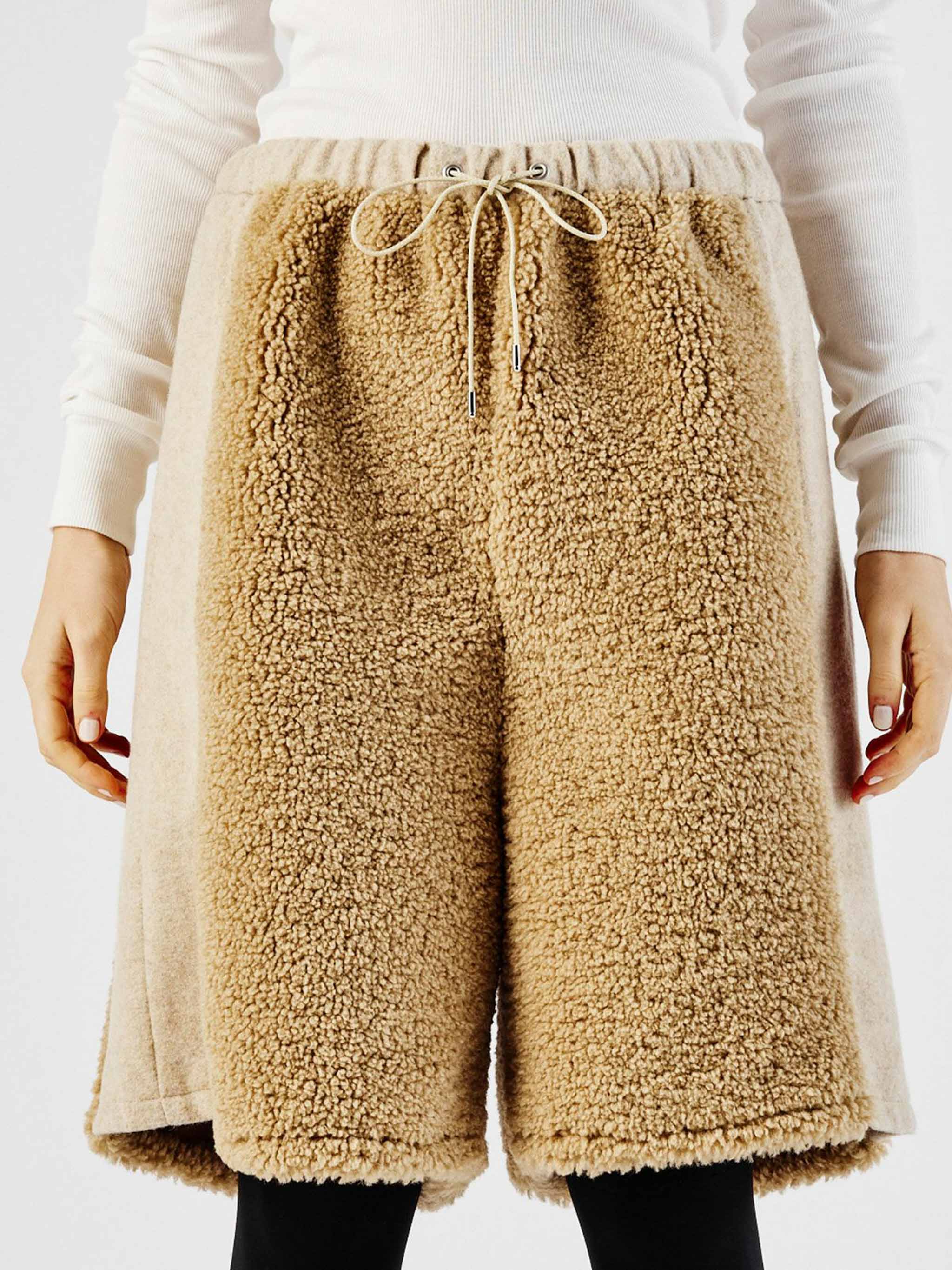 ECOファーイージーショートパンツ(3-1353)