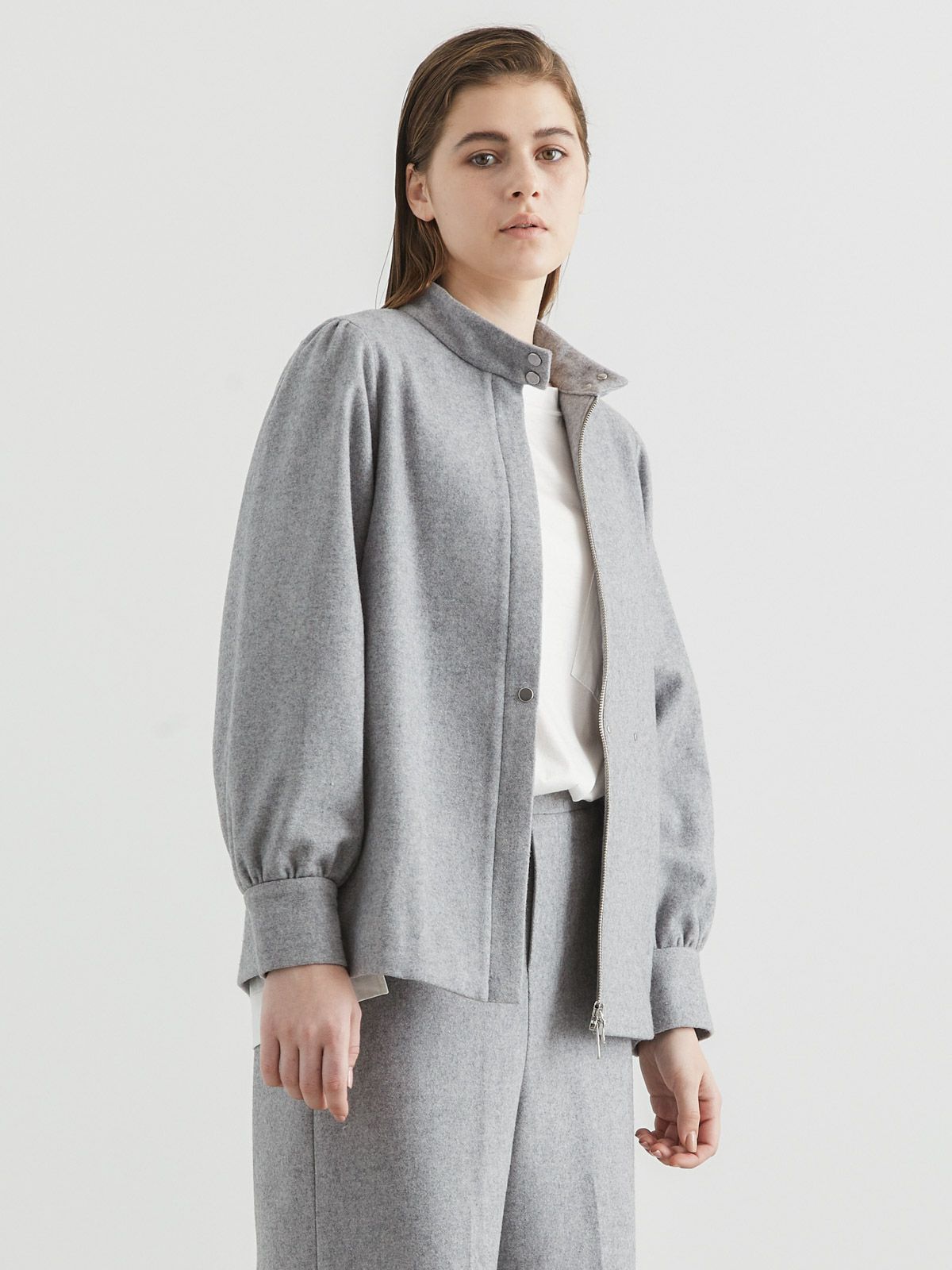 スタンドカラージップジャケット(3-1209)