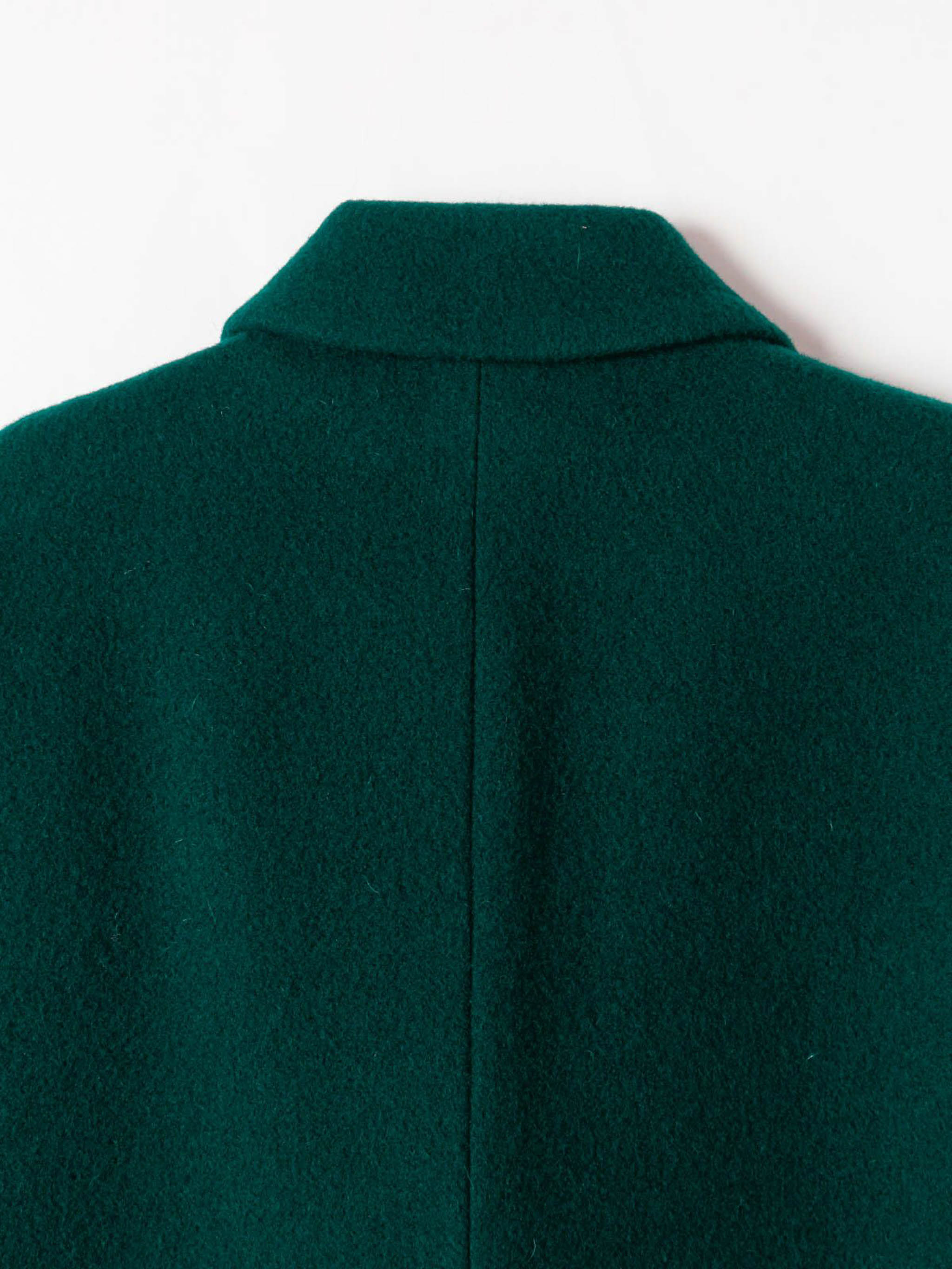 ピークドラペルロングコート(3-1146)