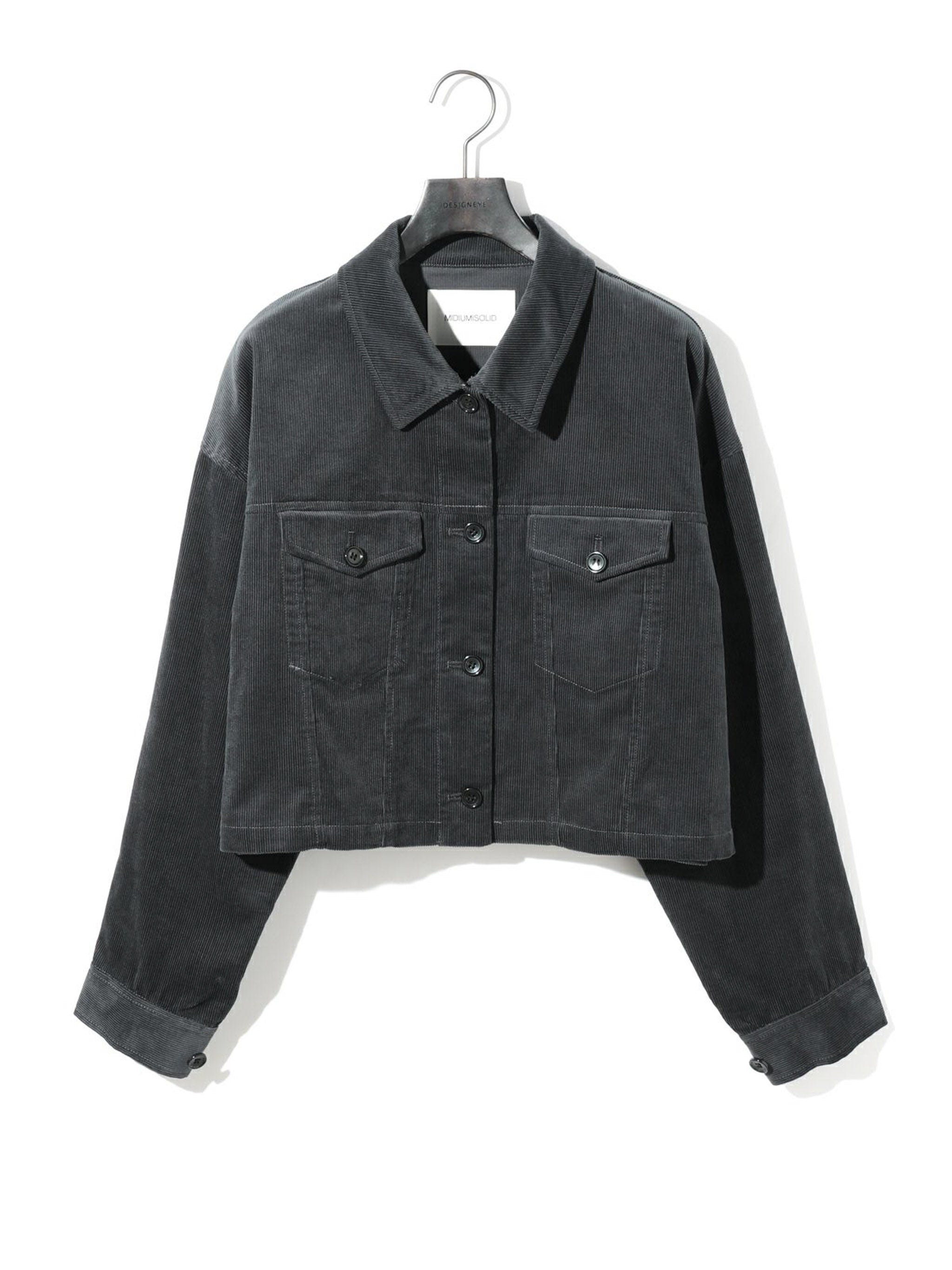 コーデュロイショートジャケット