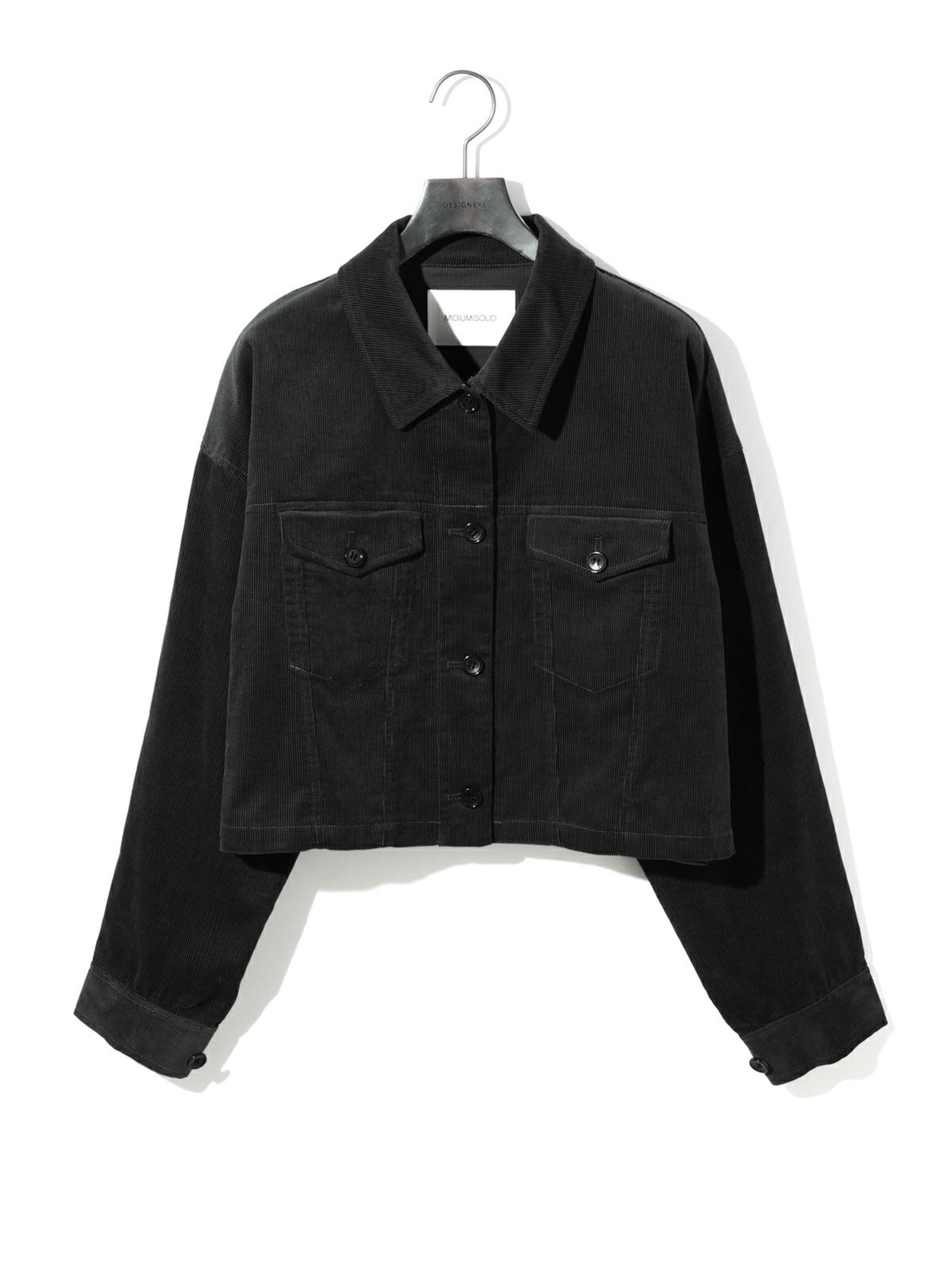 コーデュロイショートジャケット