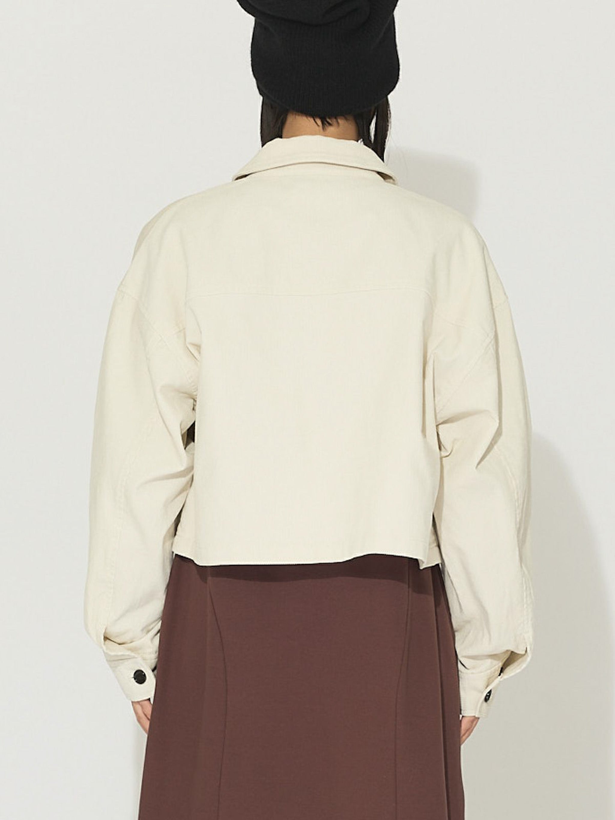 コーデュロイショートジャケット