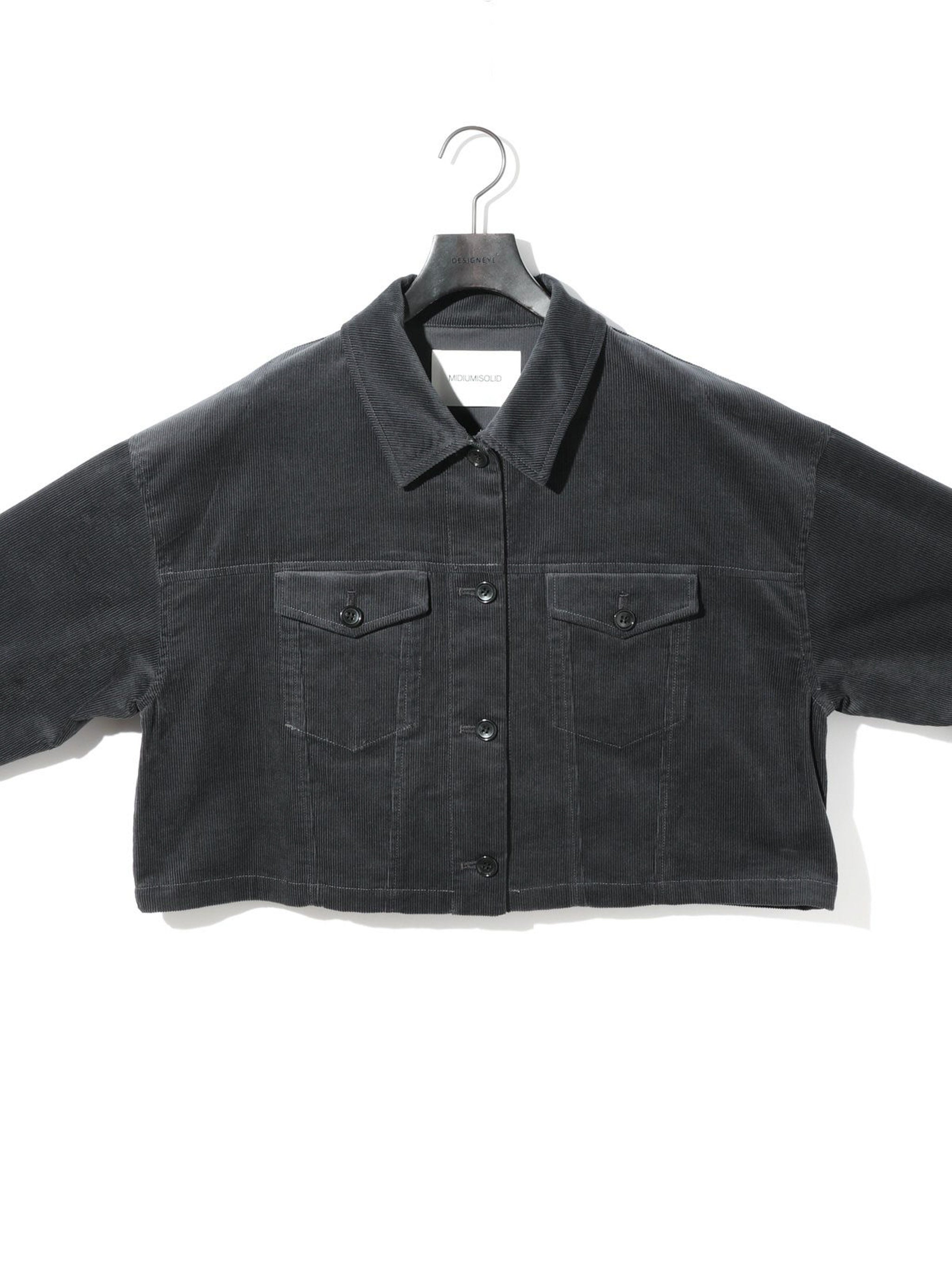 コーデュロイショートジャケット