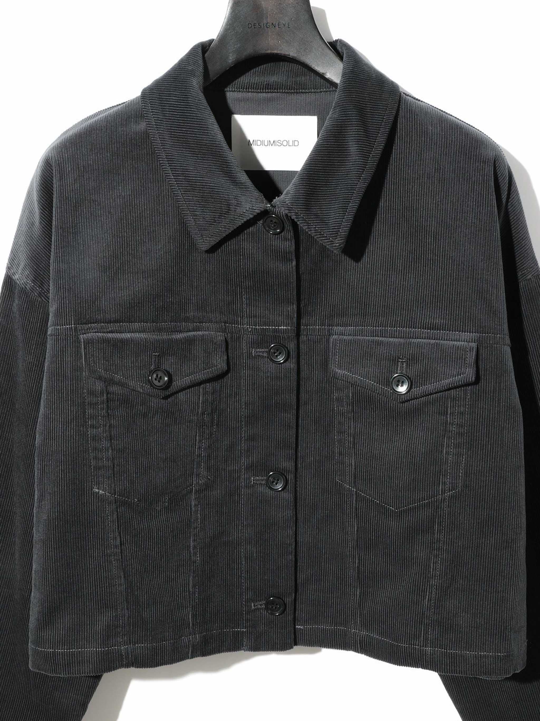 コーデュロイショートジャケット