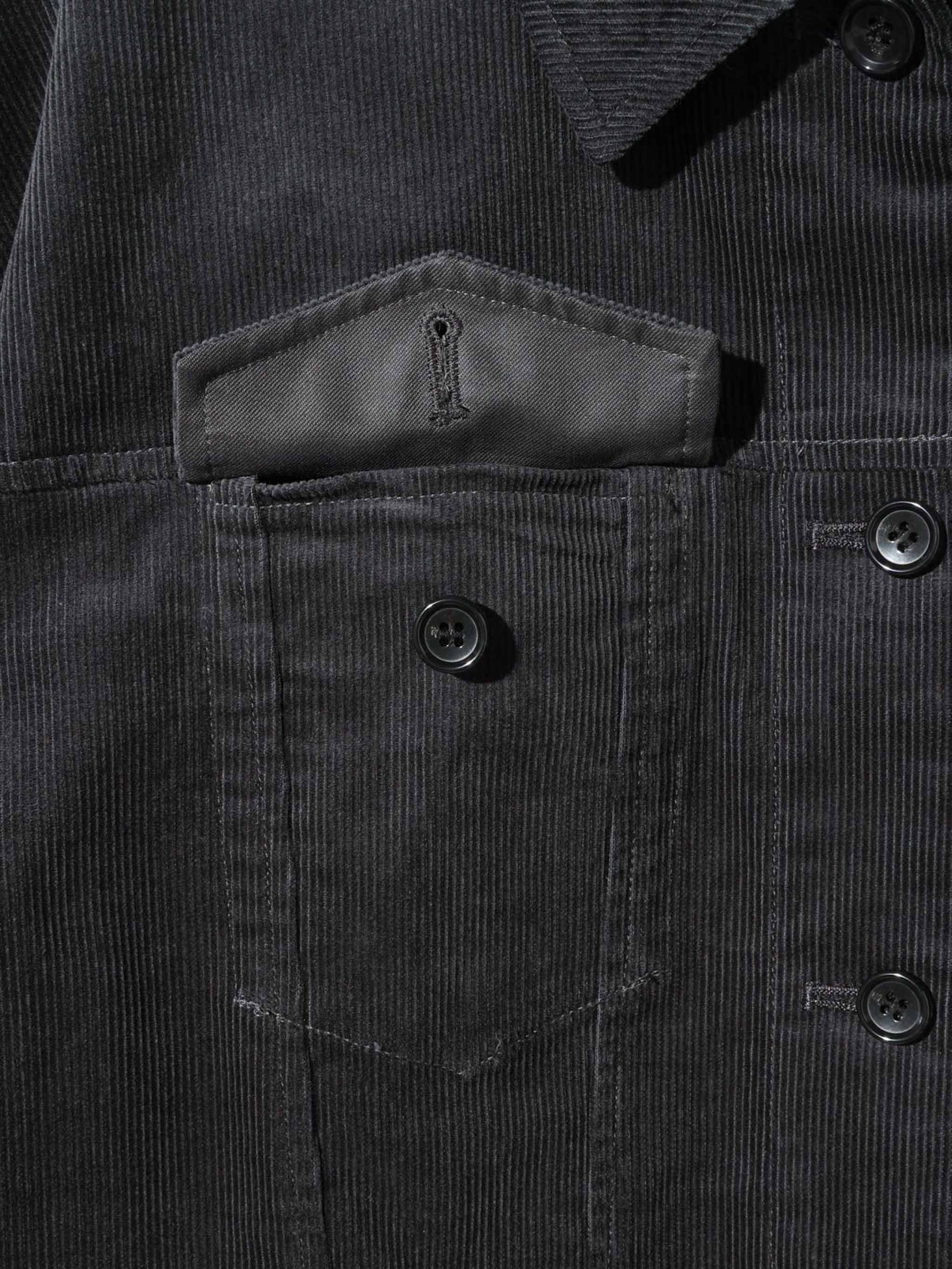 コーデュロイショートジャケット