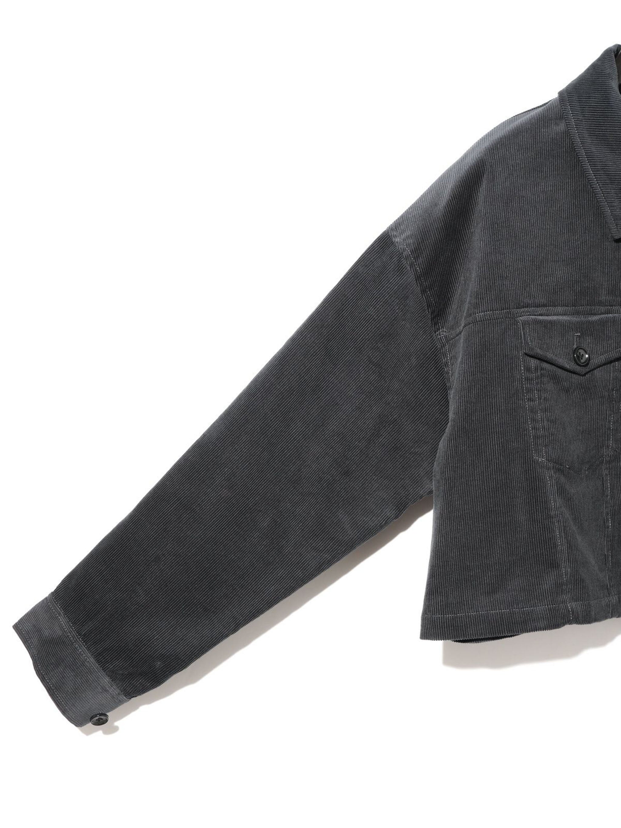 コーデュロイショートジャケット