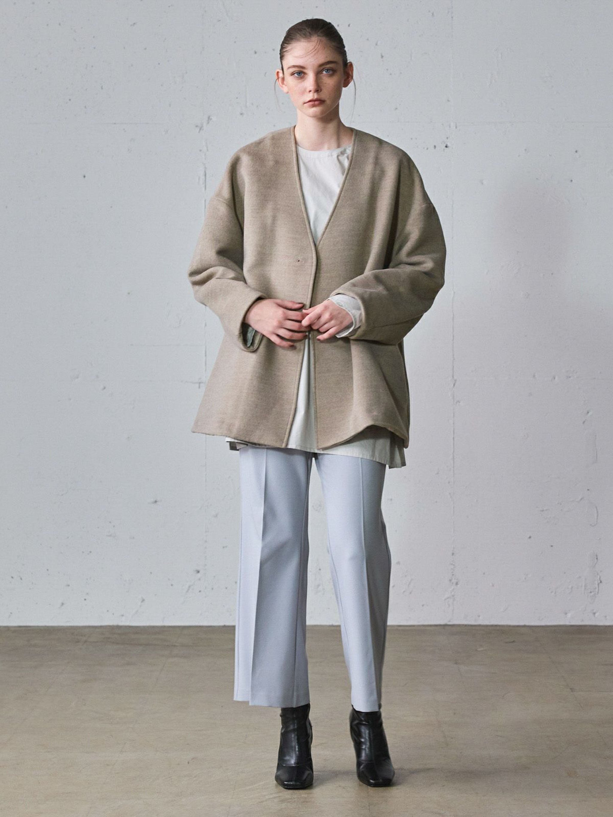 カーディガンライクコート