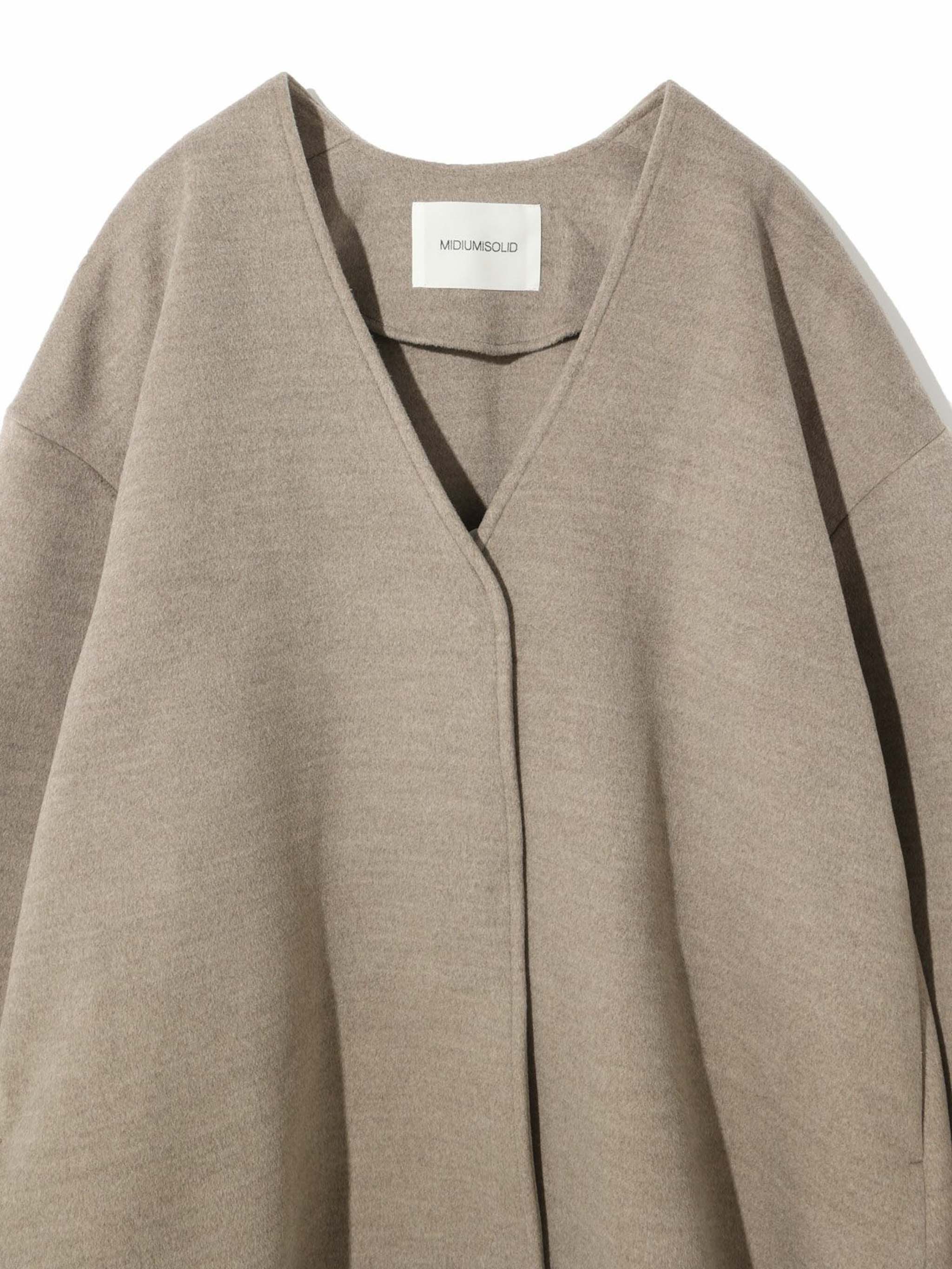 カーディガンライクコート